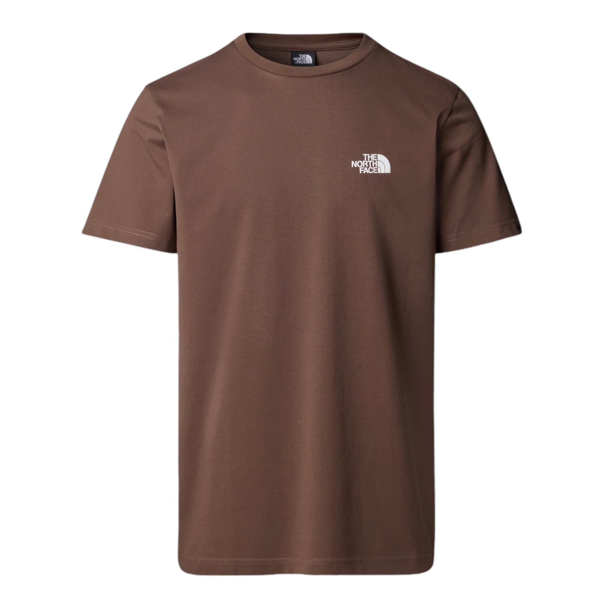 T-Shirt Basic Simple Dome Smokey Brown NF0A87NG1OI The North Face