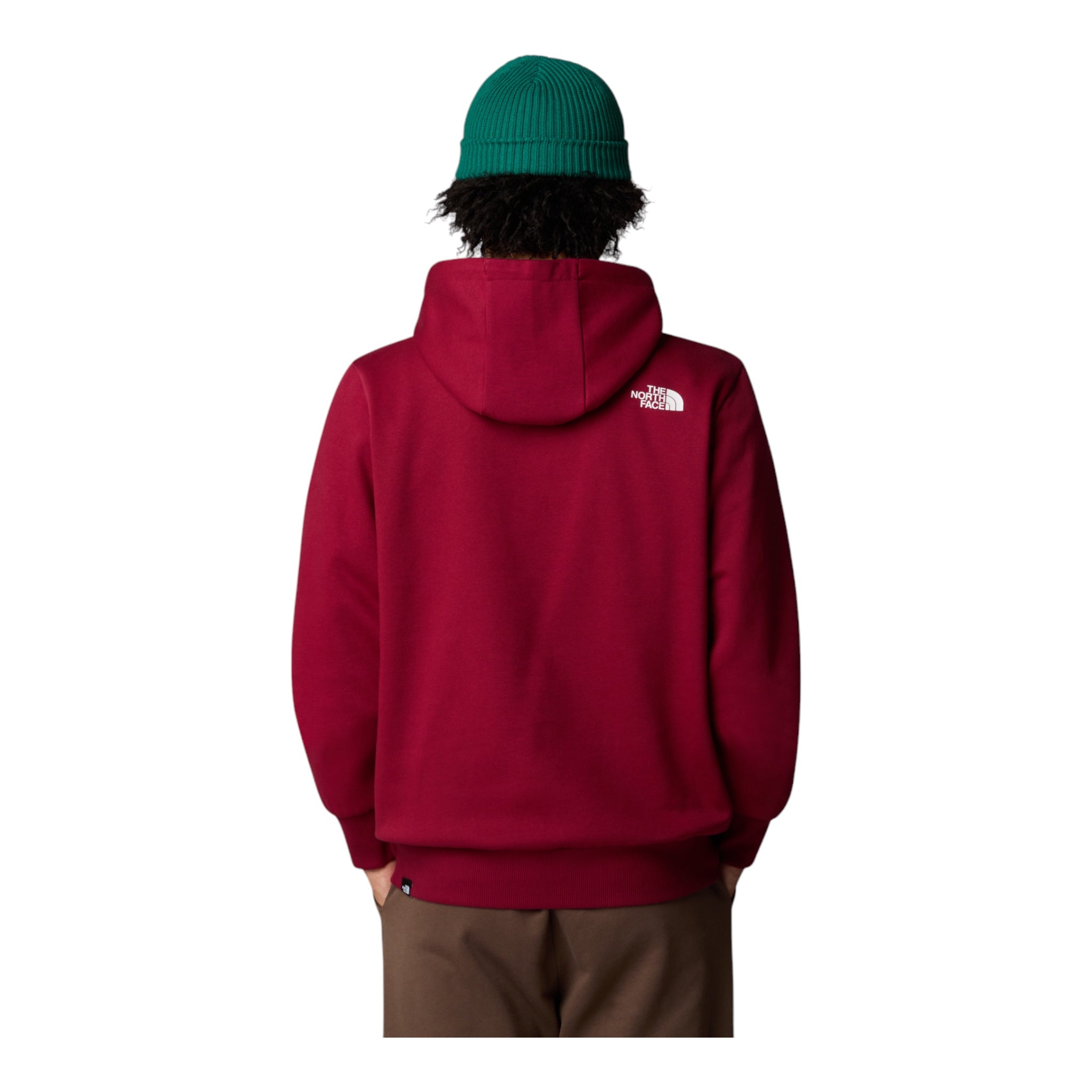 Felpa Con Cappuccio M Simple Dome Hoodie Beetroot NF0A89FC1IX The North Face