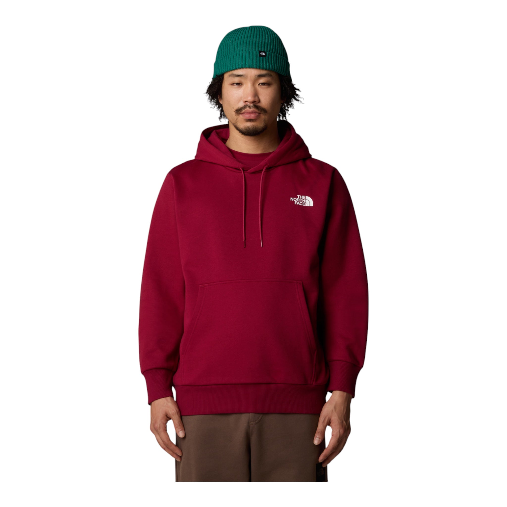 Felpa Con Cappuccio M Simple Dome Hoodie Beetroot NF0A89FC1IX The North Face