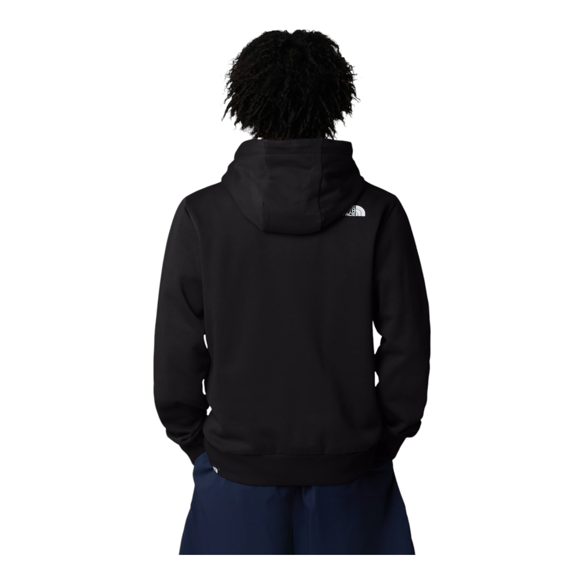 Felpa Con Cappuccio M Simple Dome Hoodie Nero NF0A89FCJK3 The North Face