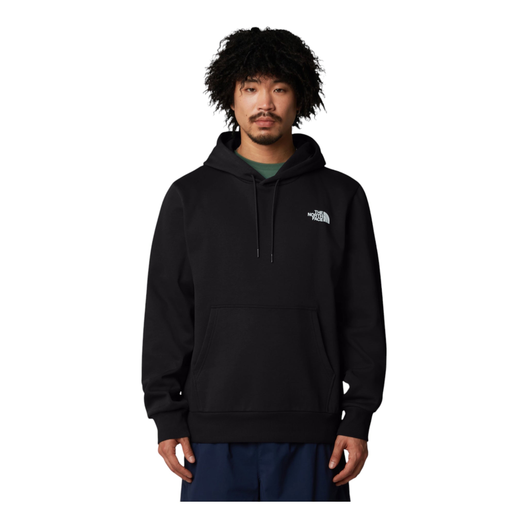 Felpa Con Cappuccio M Simple Dome Hoodie Nero NF0A89FCJK3 The North Face