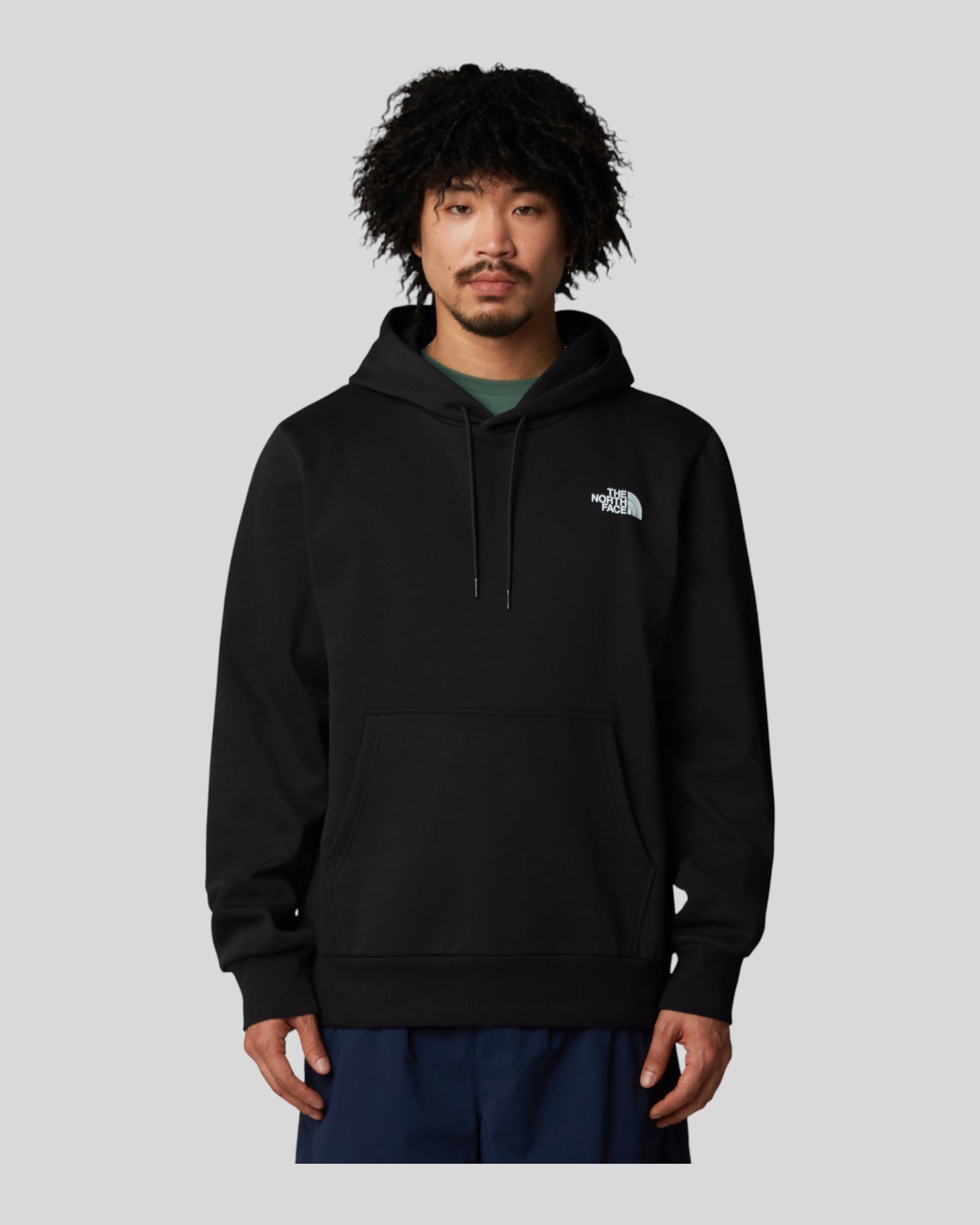 Felpa Con Cappuccio M Simple Dome Hoodie Nero NF0A89FCJK31 The North Face