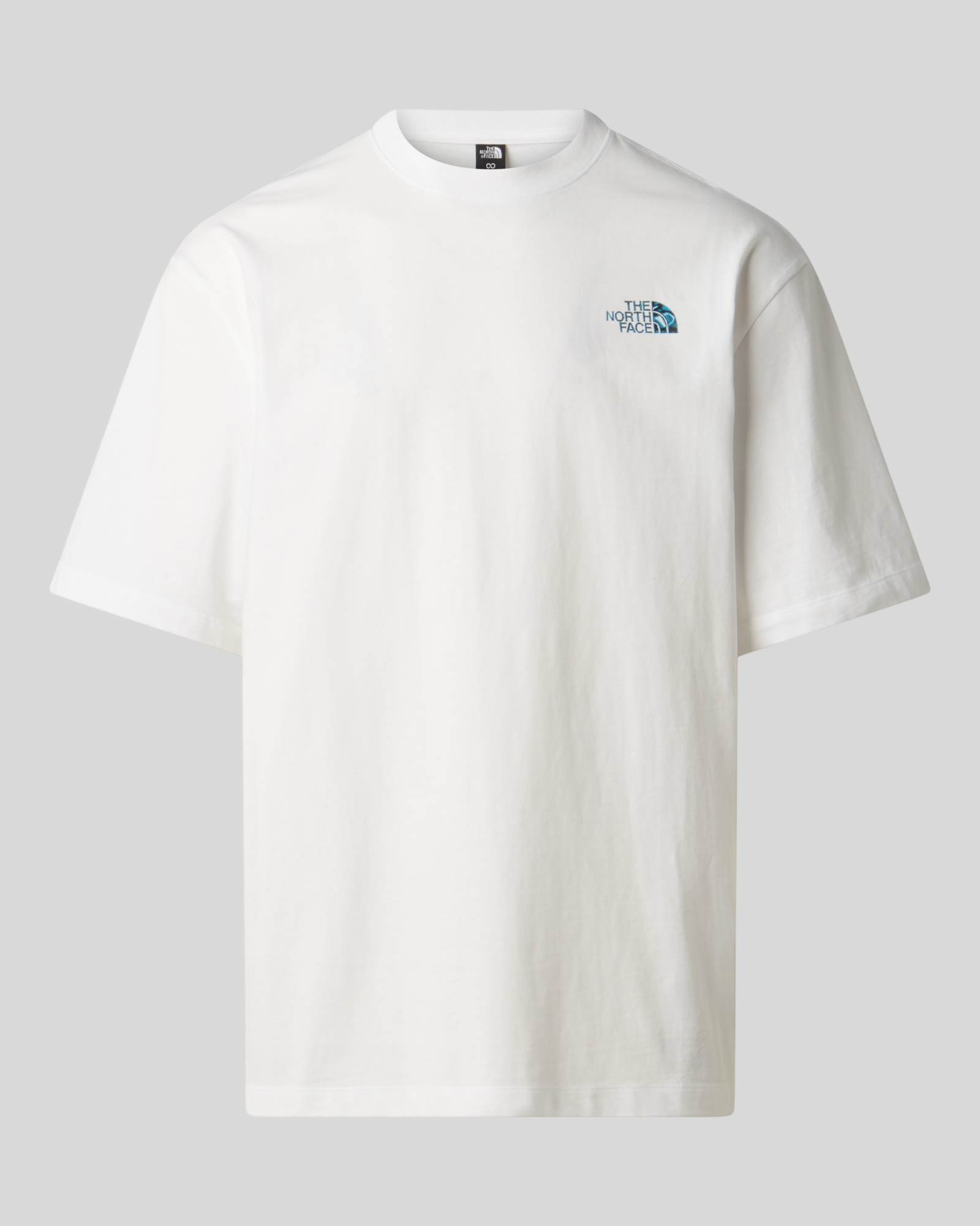 T-Shirt M Liquid Box NSE Oversize Tee Bianca NF0A8G9WFN4 The North Face