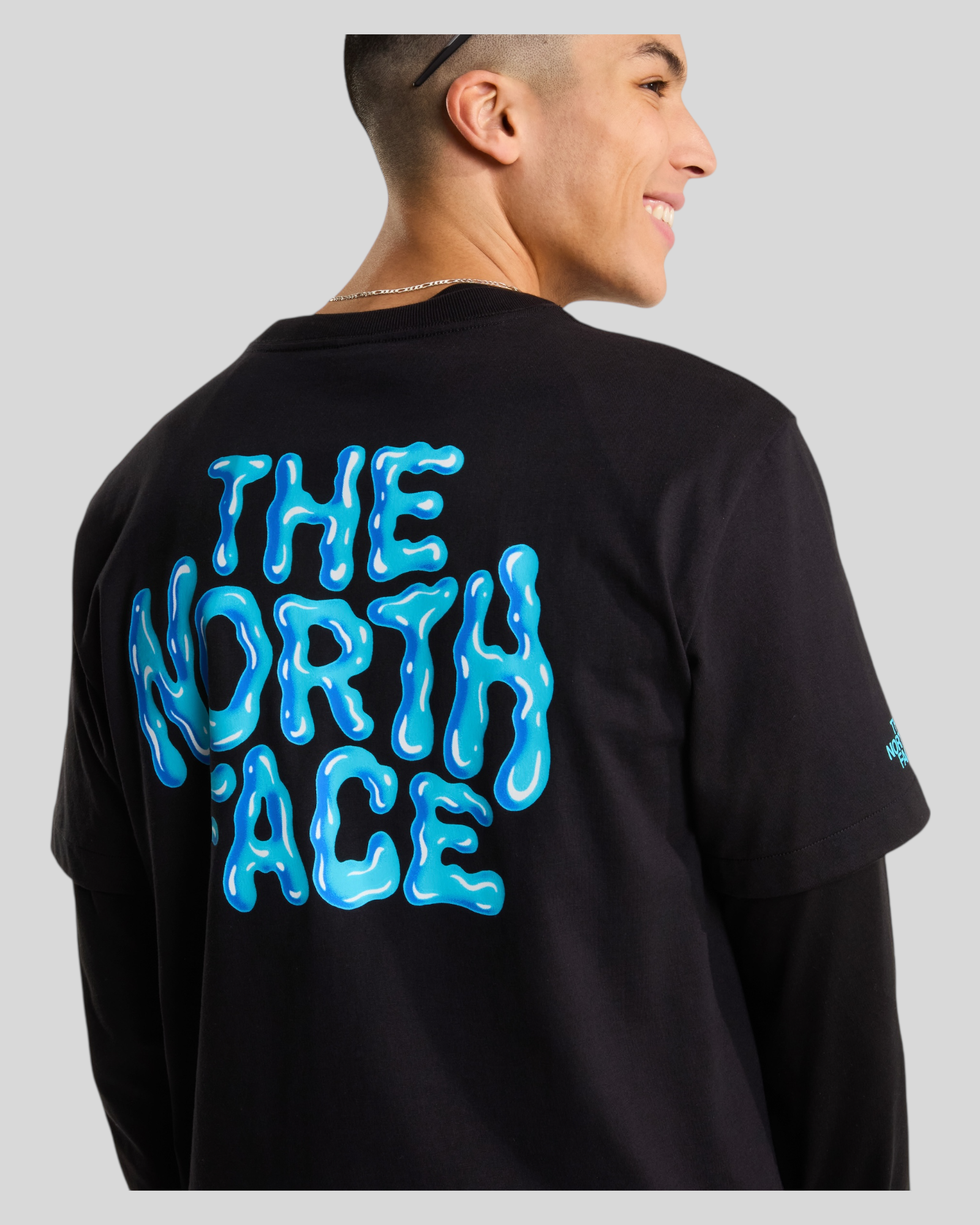 T-Shirt M Drip Logo Relaxed Te Nera NF0A8GABJK3 The North Face