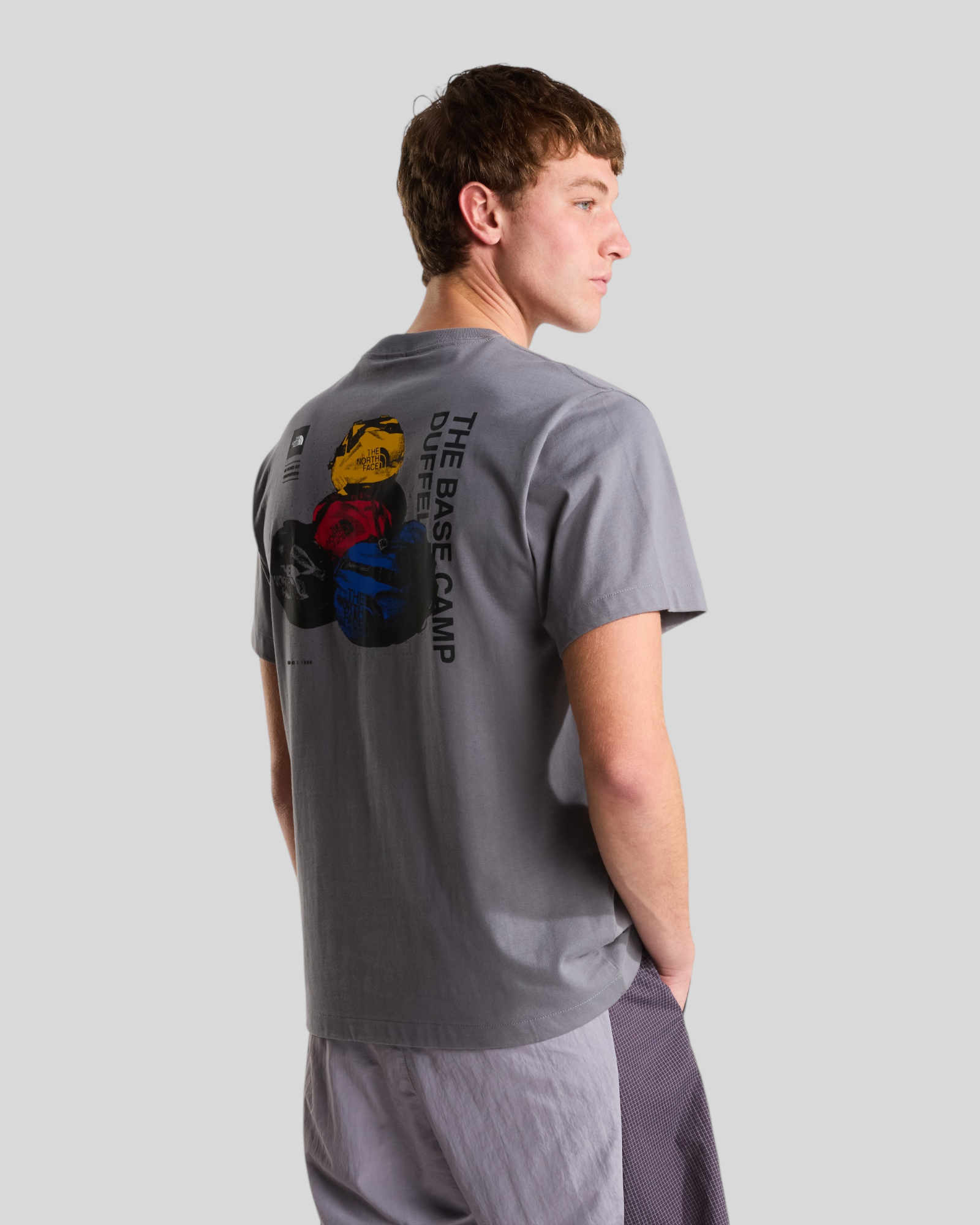 T-Shirt M BCD Celebration Relaxed Te Smoled Pearl NF0A8GAQ0UZ The North Face