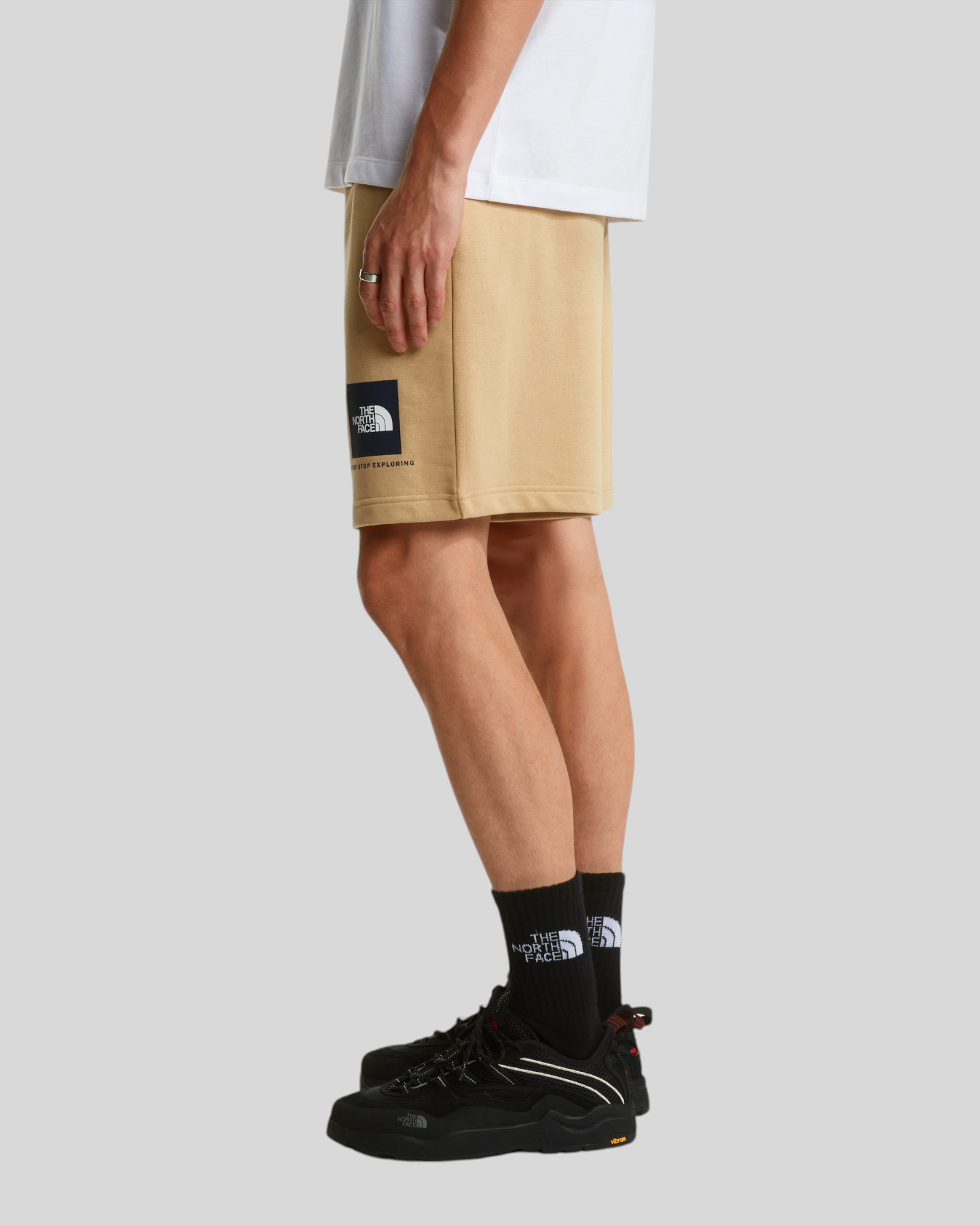 Short NSE Box Light Regular Khaki Stone NF0A8GQ8LK5 The North Face