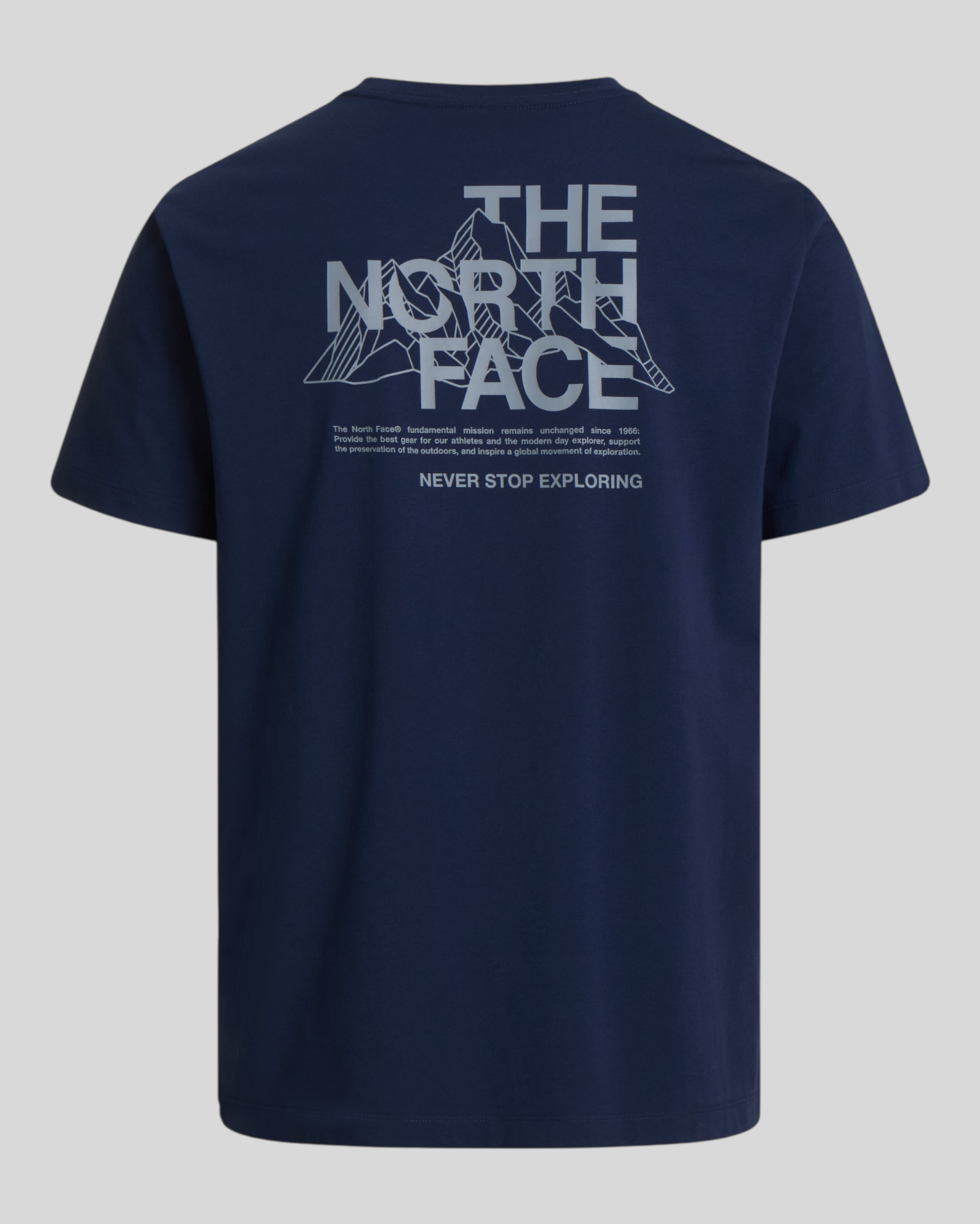 T-Shirt M Mountain Sketch Regular Tee Summit Navy NF0A8GUZ8K2 The North Face