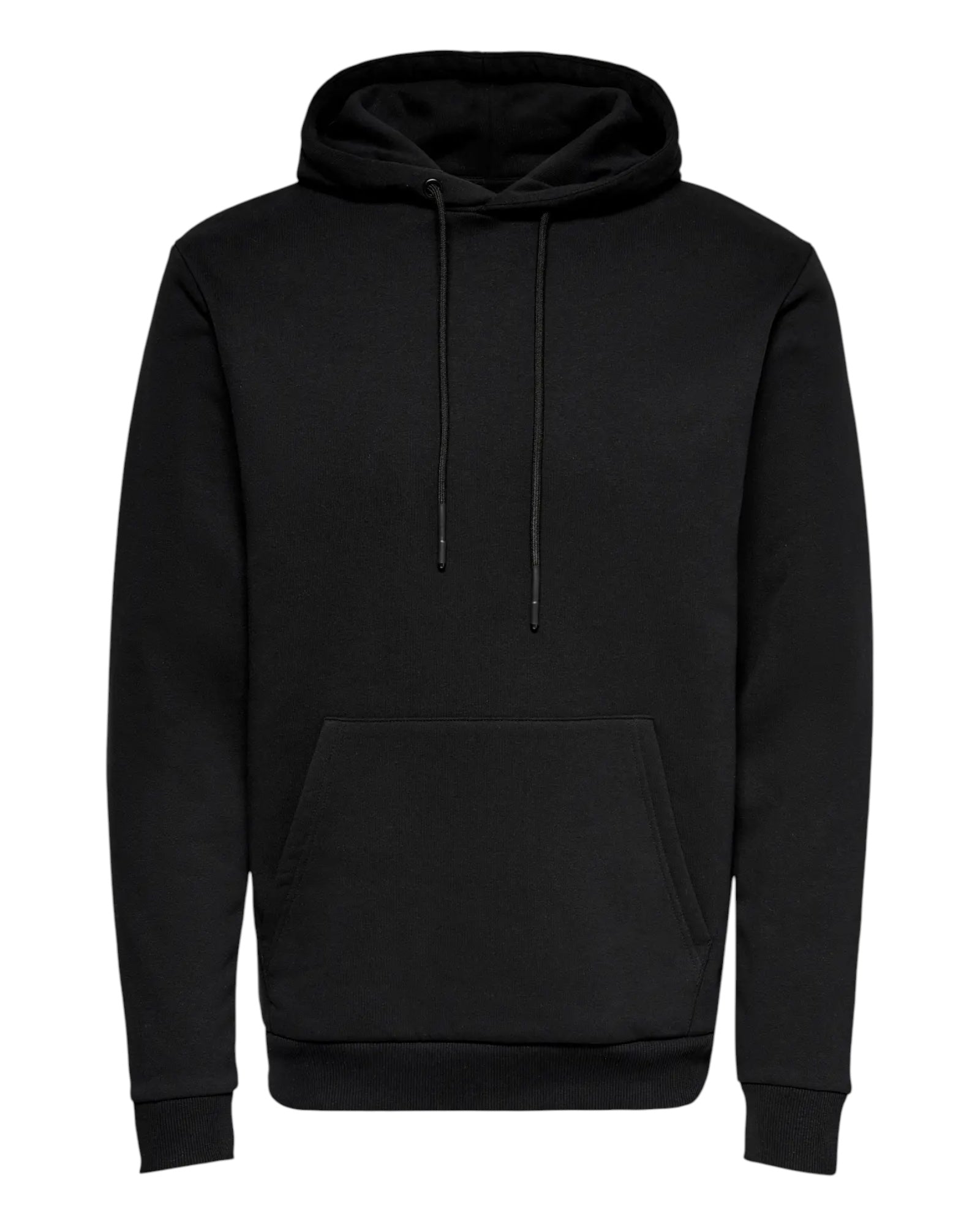 Felpa Con Cappuccio Basic Onsceres Hoodie Sweat Nero 22018685 Only & Sons