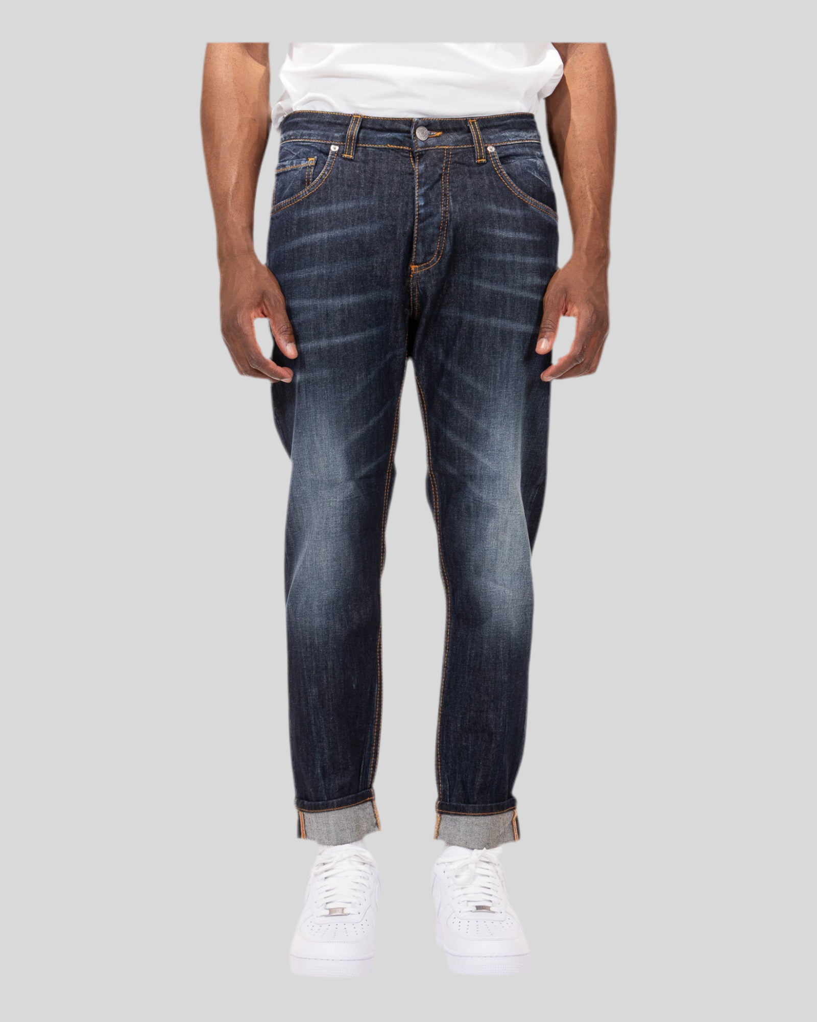 Jeans 5 Tasche New Woll 745B Soldier