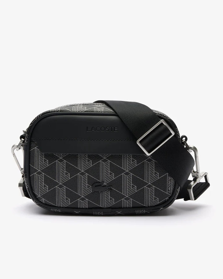 Lacoste Tracolla Monogram Noir Gris NH3650LX