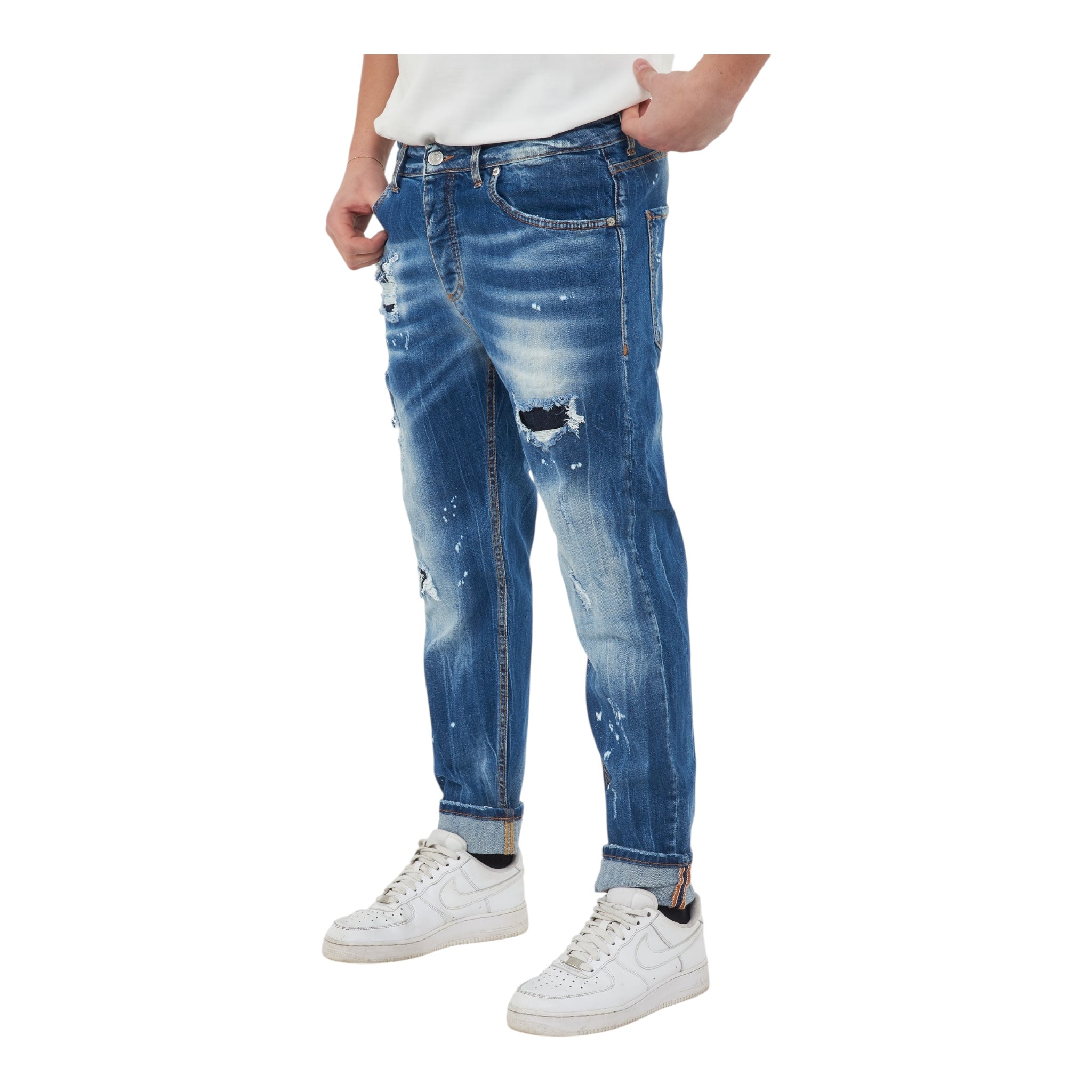 Jeans Regular New Woll 735B Soldier