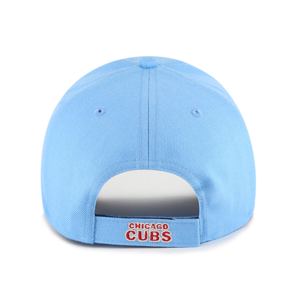 Cappello Con Visiera 47 Brand Chicago Cubs MVP Columbia Blue B-MVP05WBV-CO-COLUMBIA
