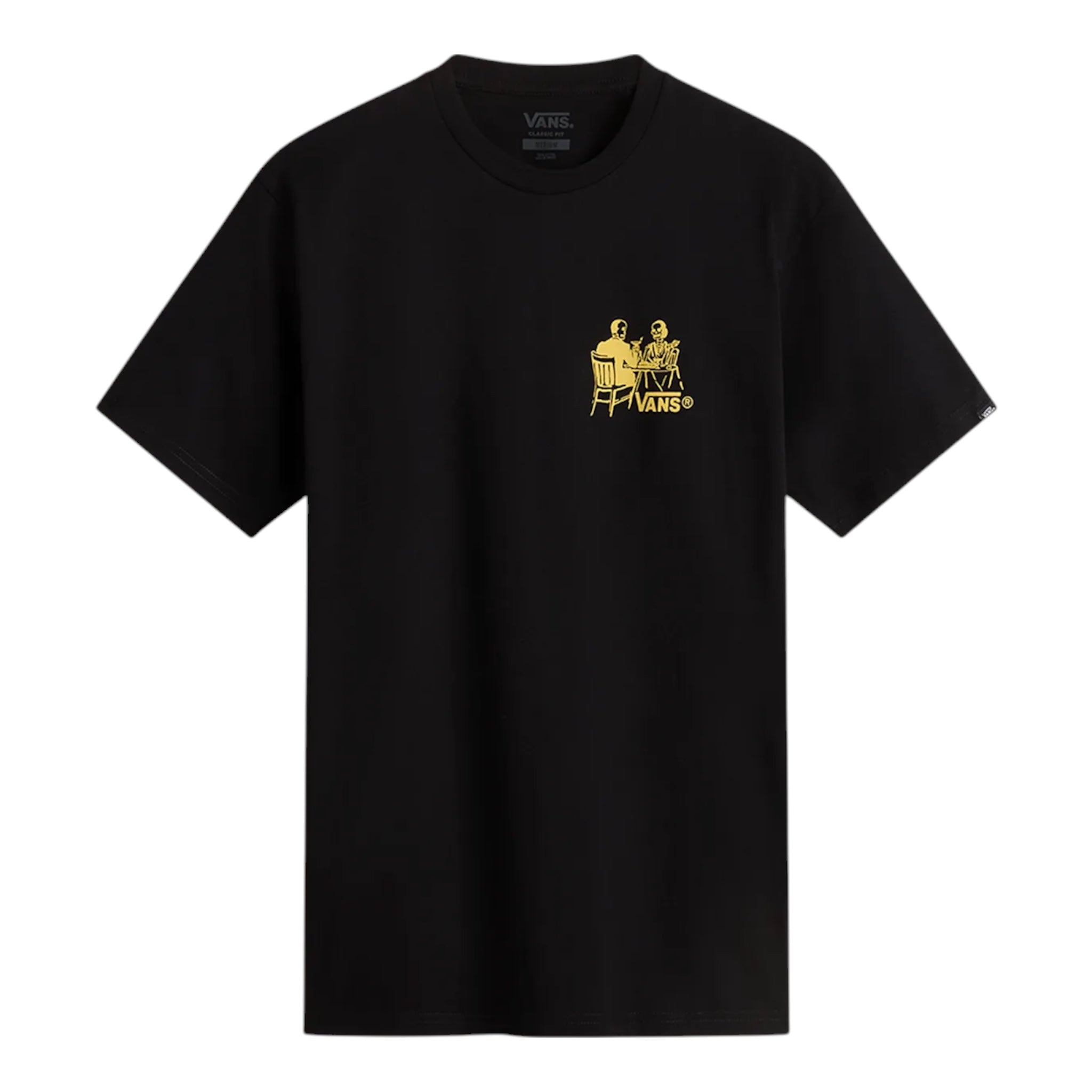 T-Shirt Classic Fit Fine Dining SS Nero VN000M6BBLK Vans