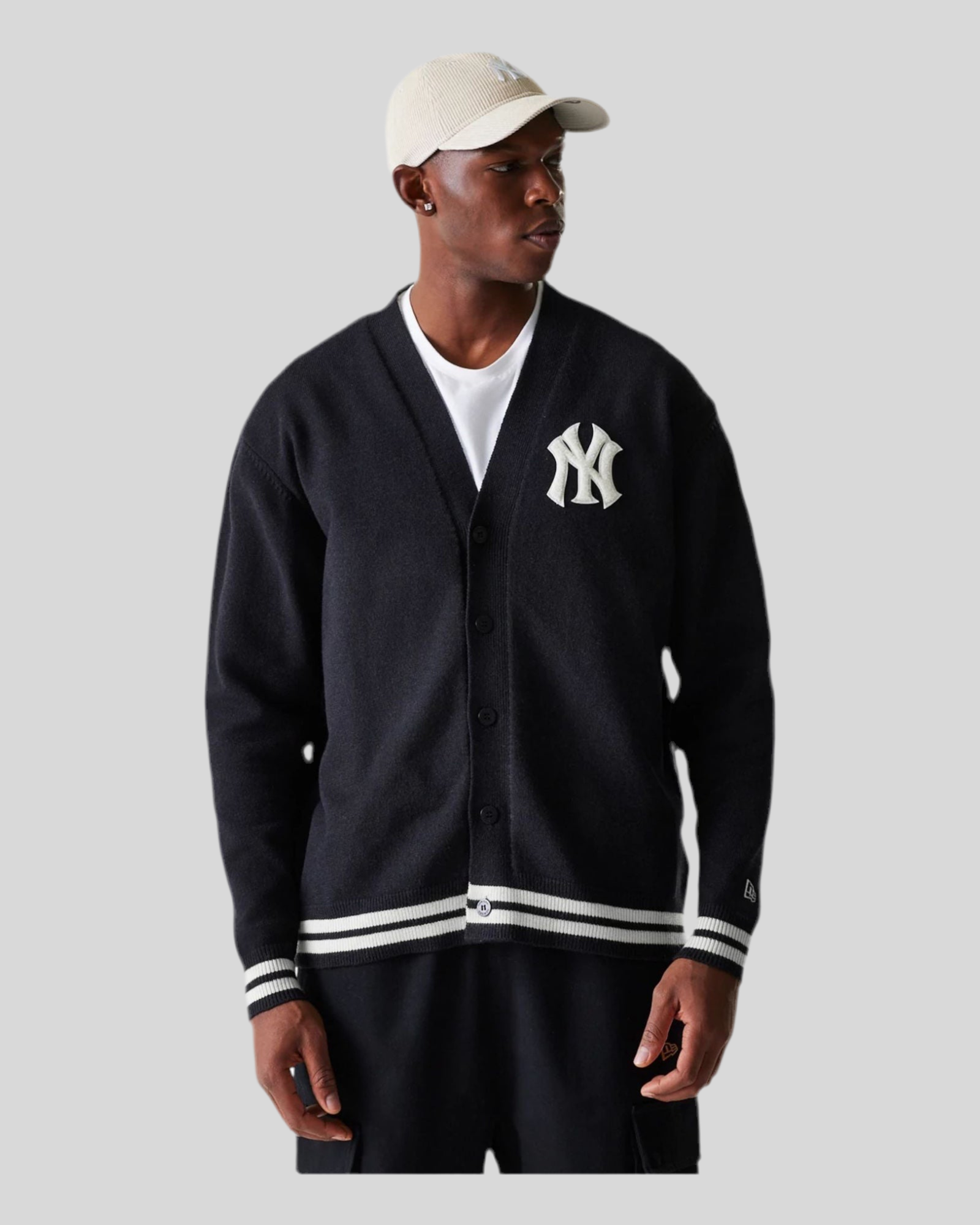 Cardigan MLB New York Yankees Nero 60684475 New Era