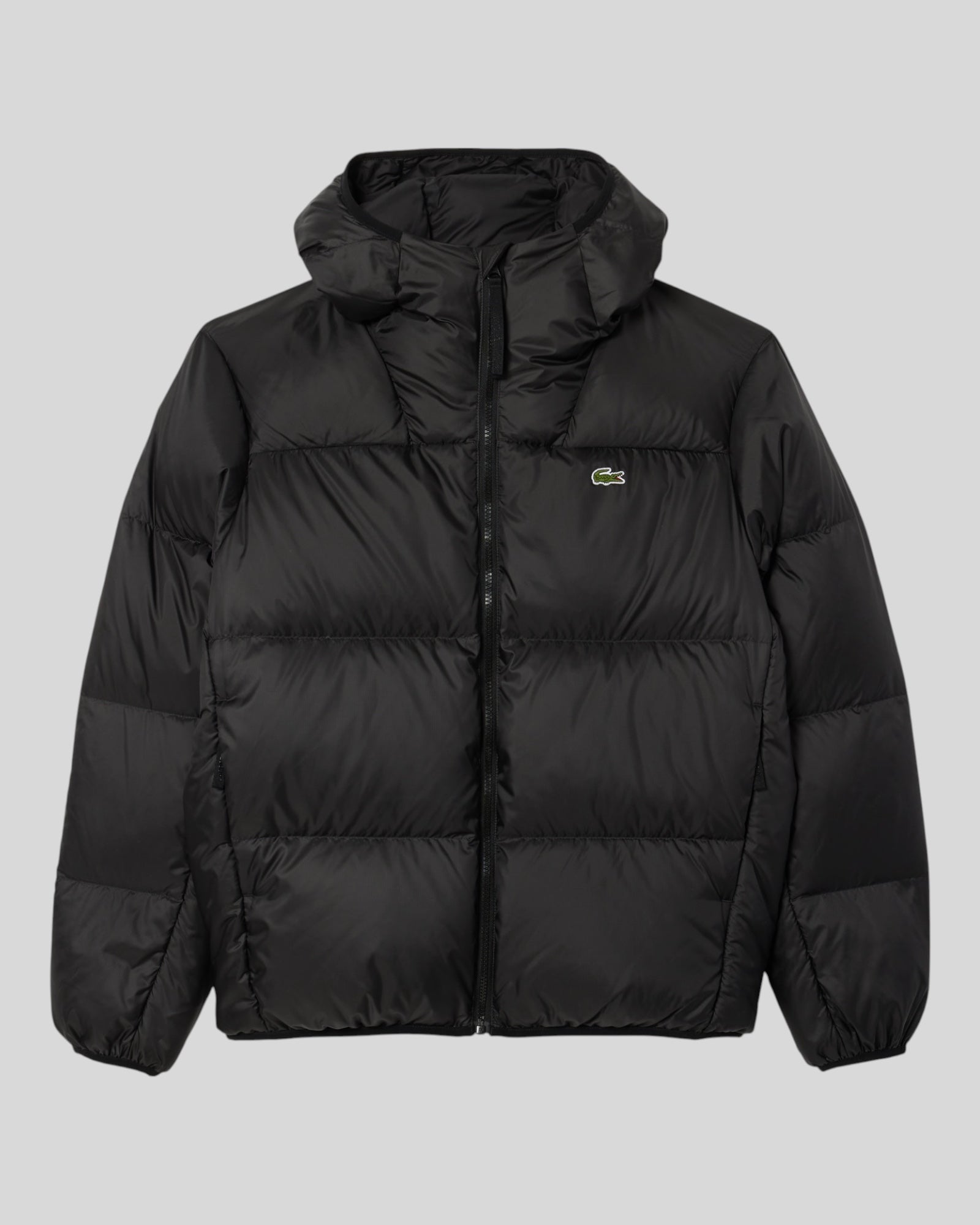 Giubbotto Con Cappuccio Nero BH2905-00-031 Lacoste