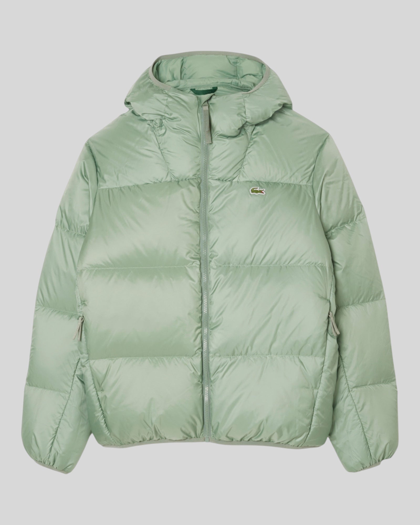 Giubbotto Con Cappuccio Verde BH2905-00-S86 Lacoste