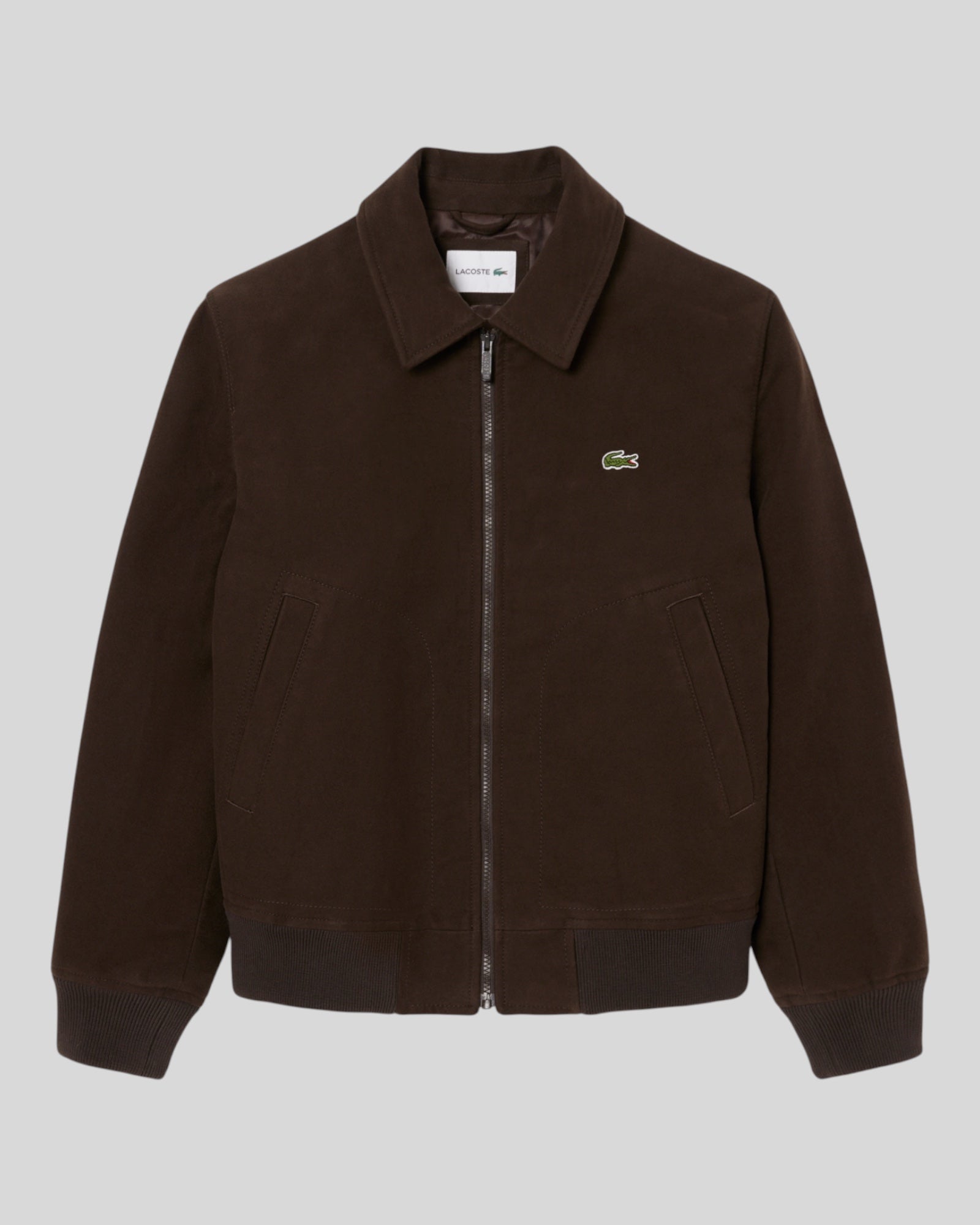 Giacca In Fustagno Imbottita Marrone BH5147-00-SKB Lacoste