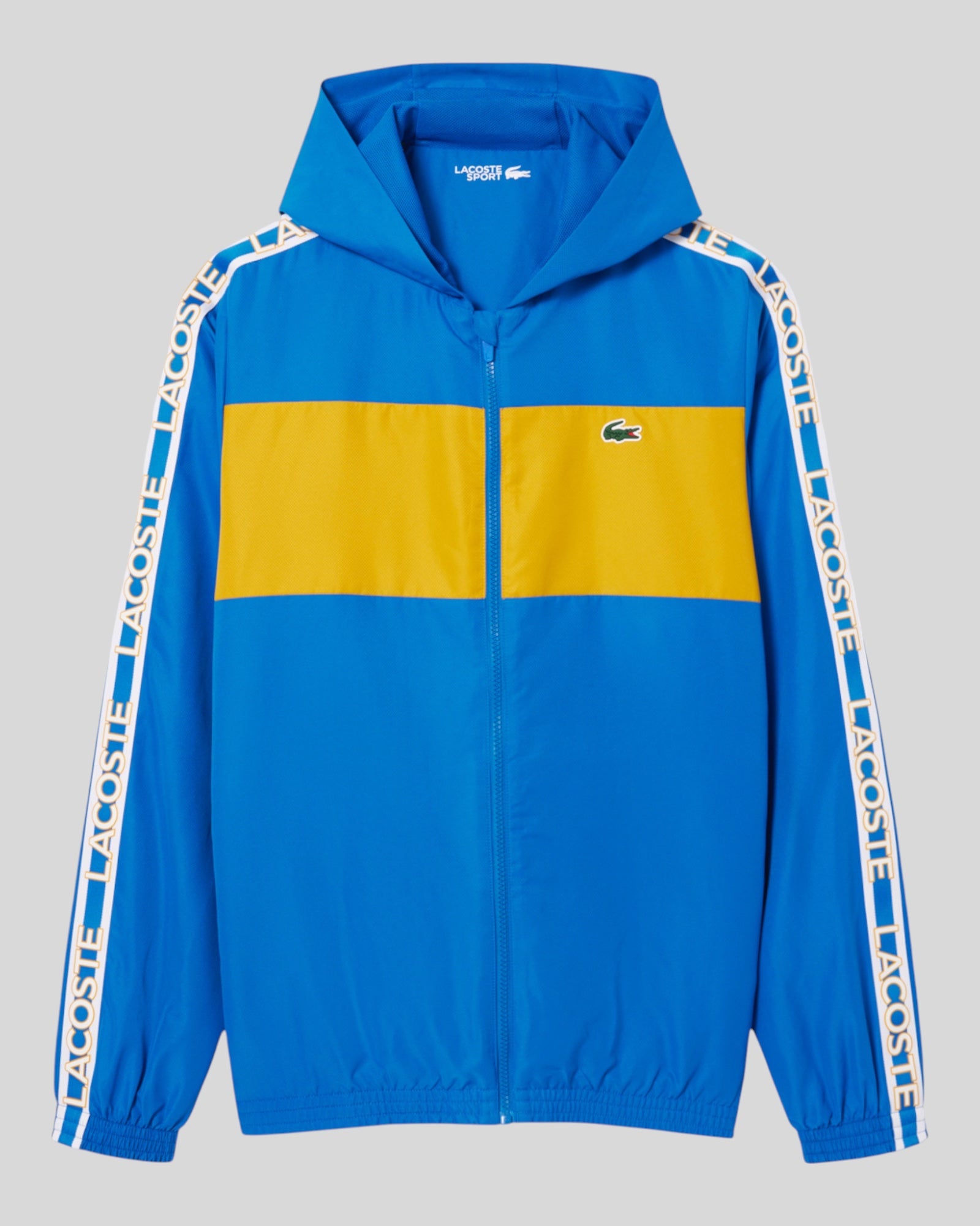 Tuta Completa Color Block Azzurro Lacoste