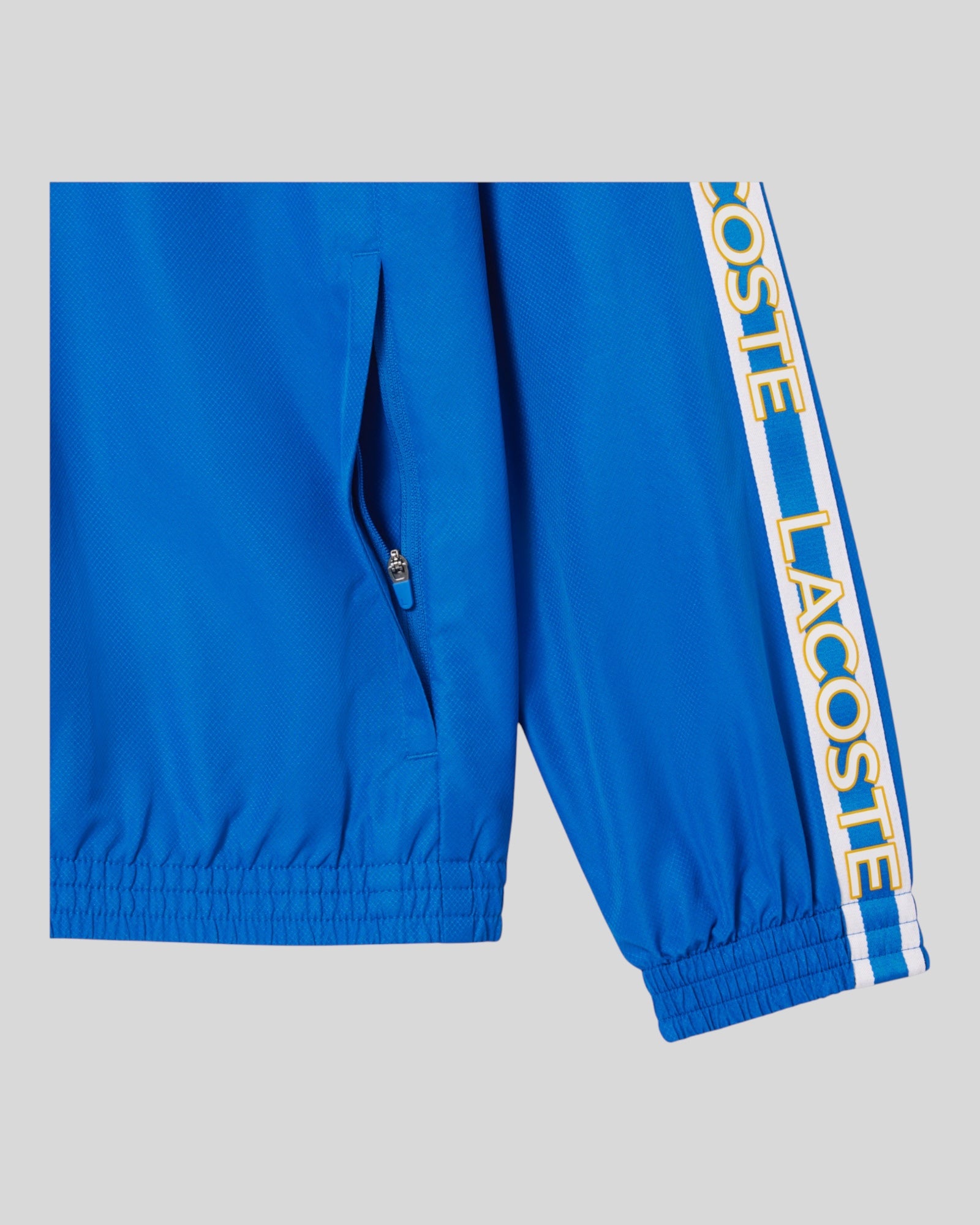 Tuta Completa Color Block Azzurro Lacoste