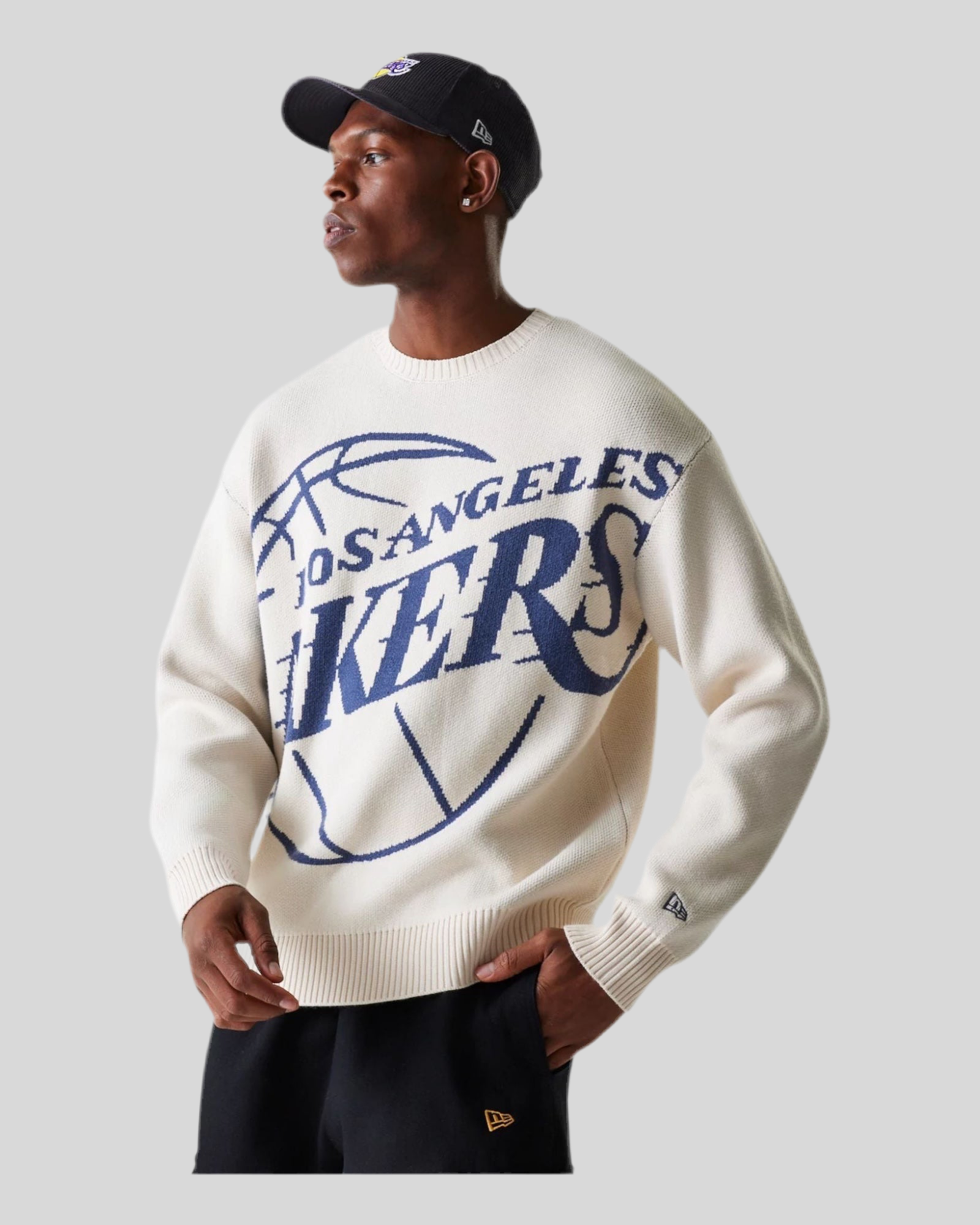 Maglione Oversize NBA LA Lakers 60684350 New Era