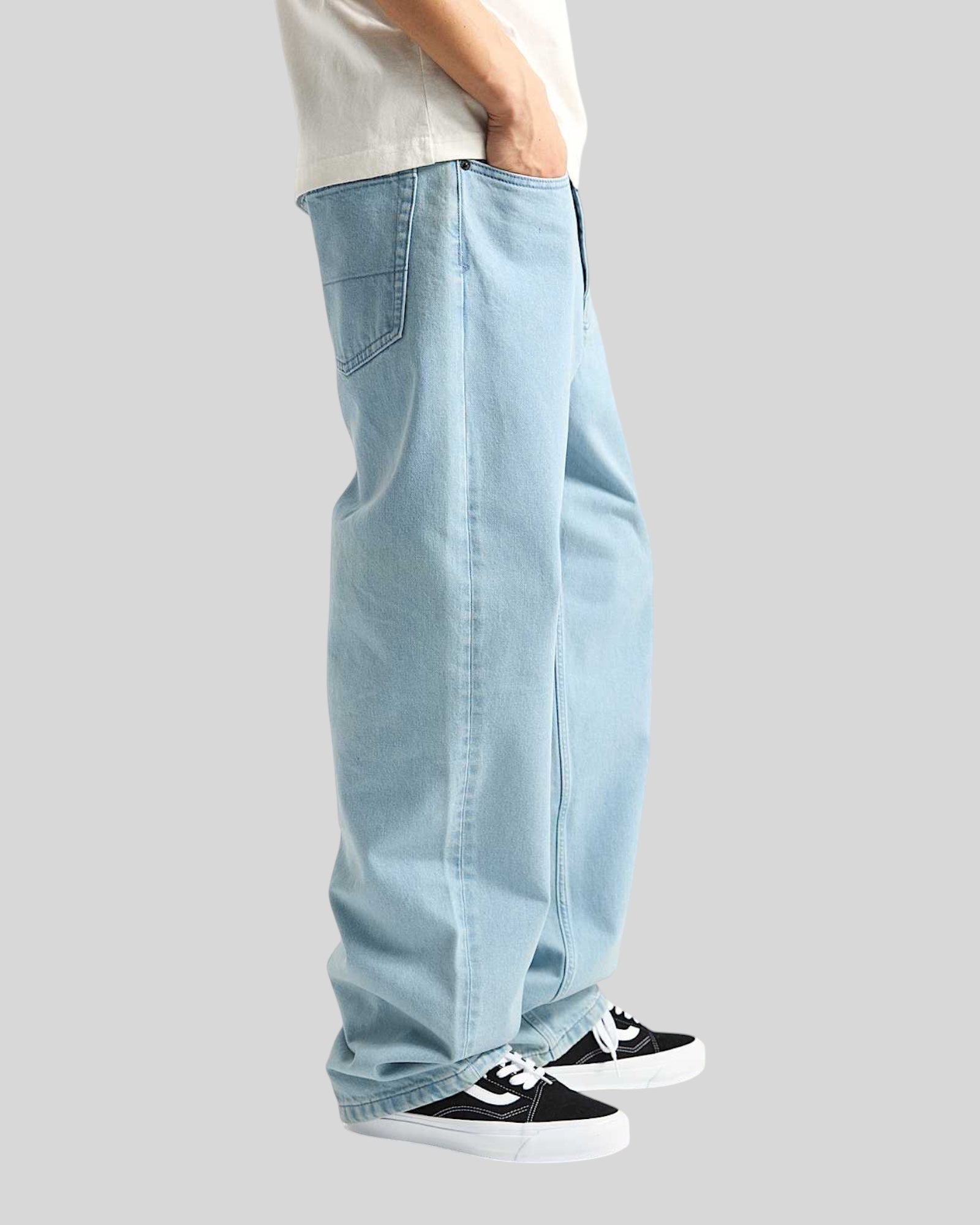 Jeans Loose Check-5 Blu VN000PHI6R Vans