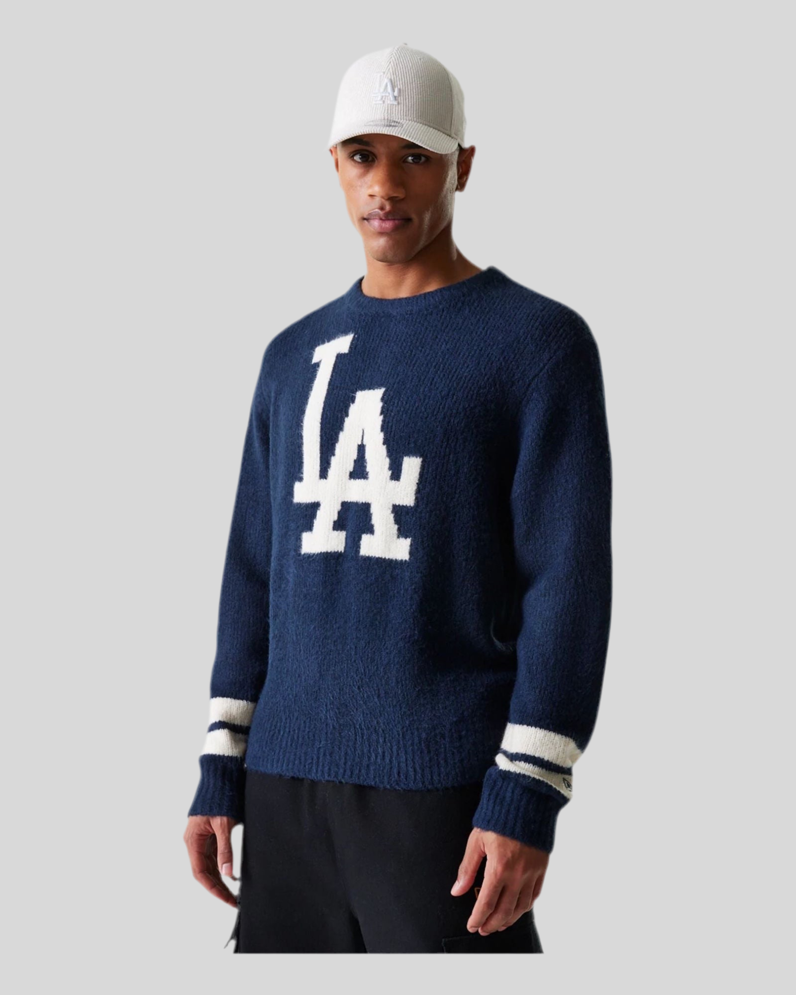 Maglione Oversize LA Dodgers MLB Knit Navy 60684329 New Era