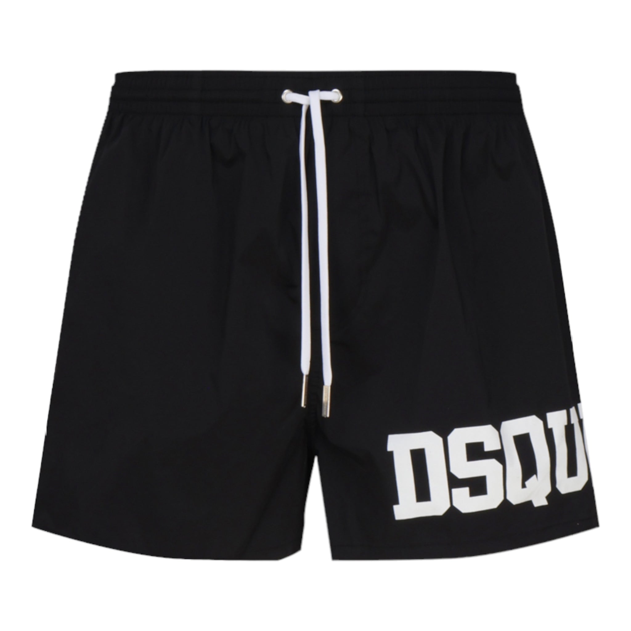 Black Midi Boxer Swimsuit D7B8P5440-01046 Dsquared2