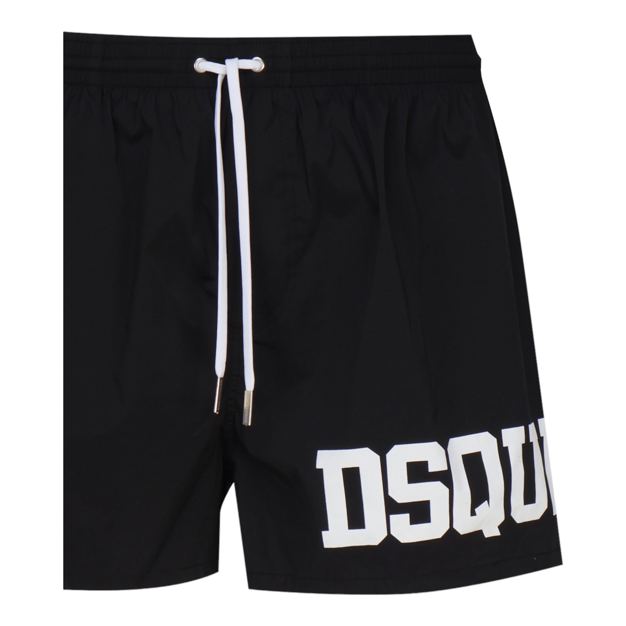 Black Midi Boxer Swimsuit D7B8P5440-01046 Dsquared2