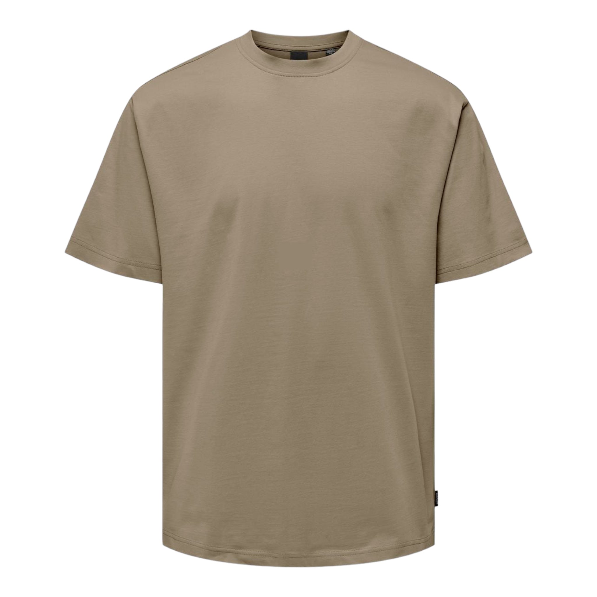 Basic Ons Fred Life Relaxed SS Tee Desert Taupe T-Shirt 22022532