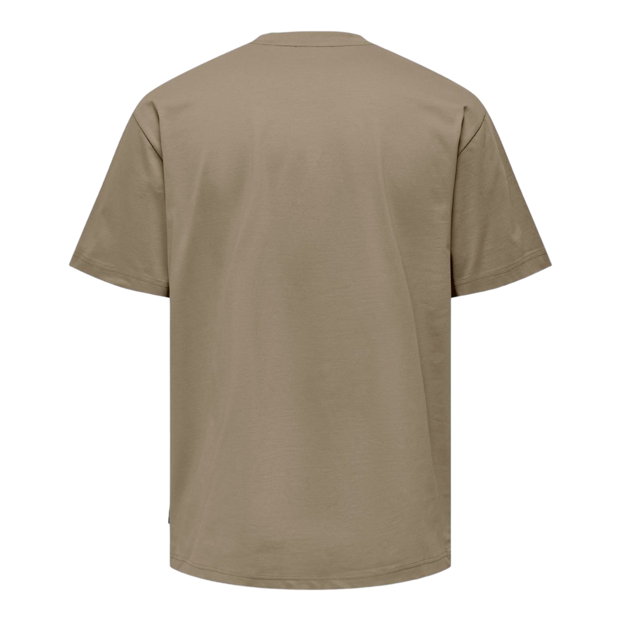 Basic Ons Fred Life Relaxed SS Tee Desert Taupe T-Shirt 22022532