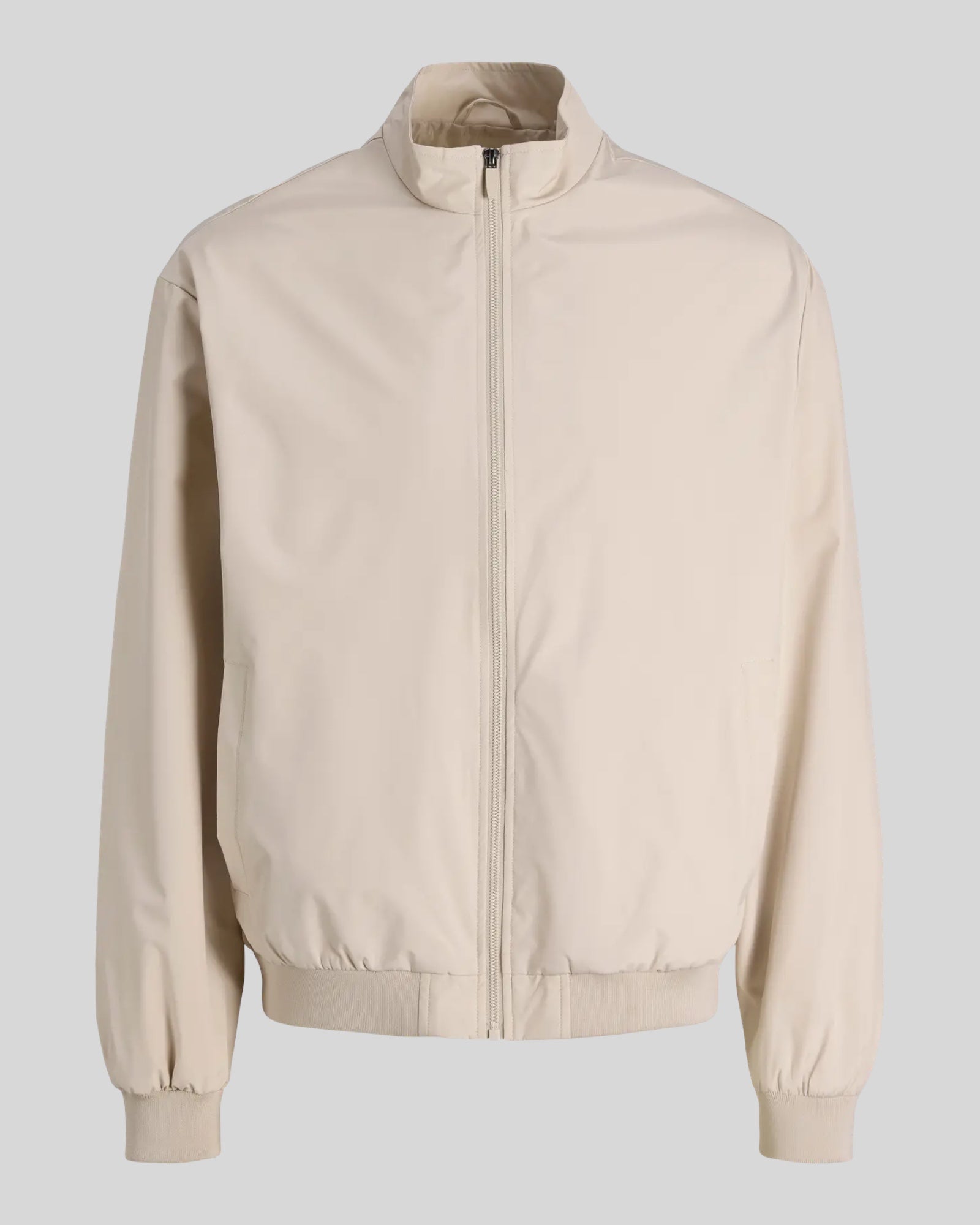 Giubbotto Jjecharger Stand Collar Bomber Essentials Moonbeam 12288895 Jack & Jones