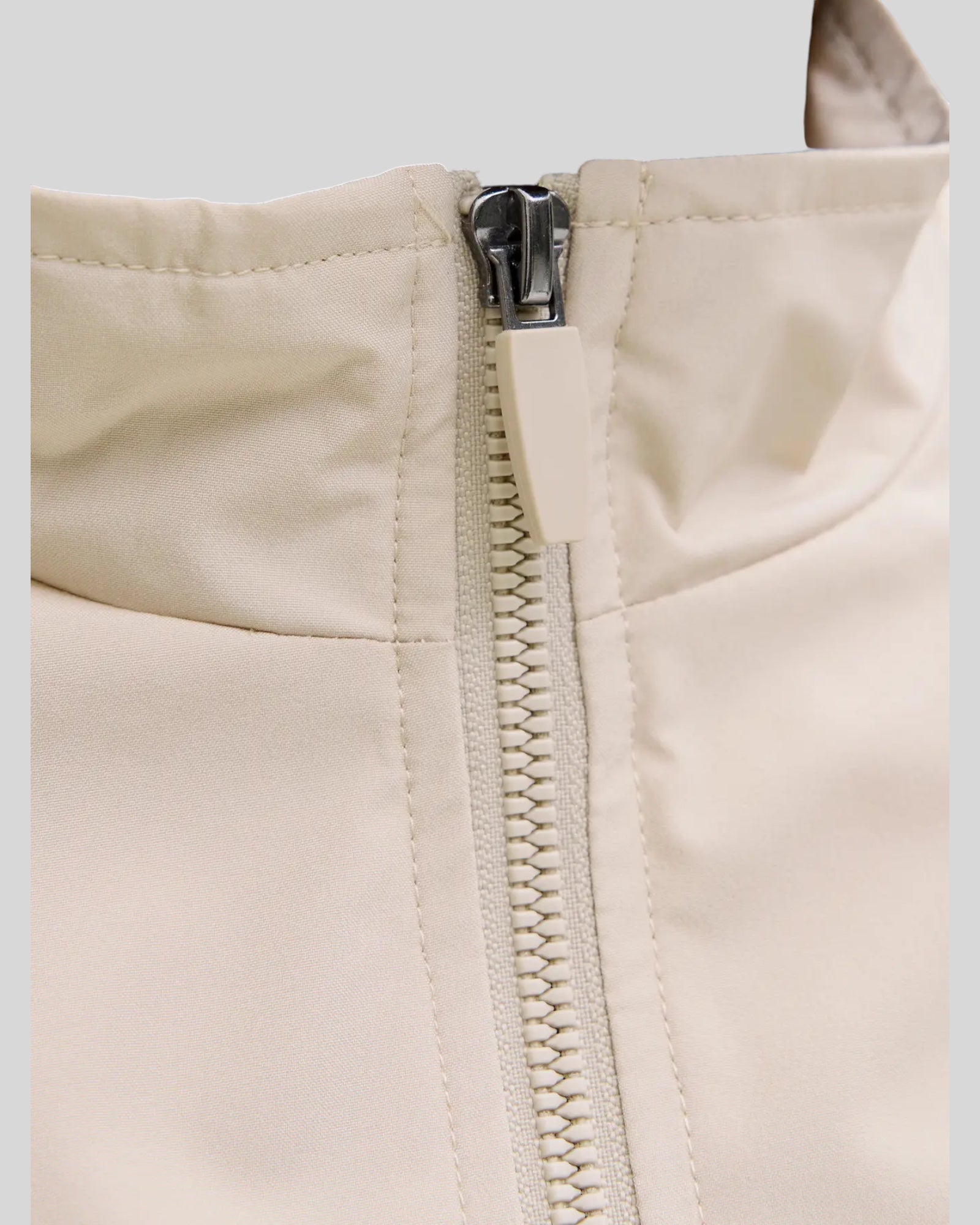 Giubbotto Jjecharger Stand Collar Bomber Essentials Moonbeam 12288895 Jack & Jones