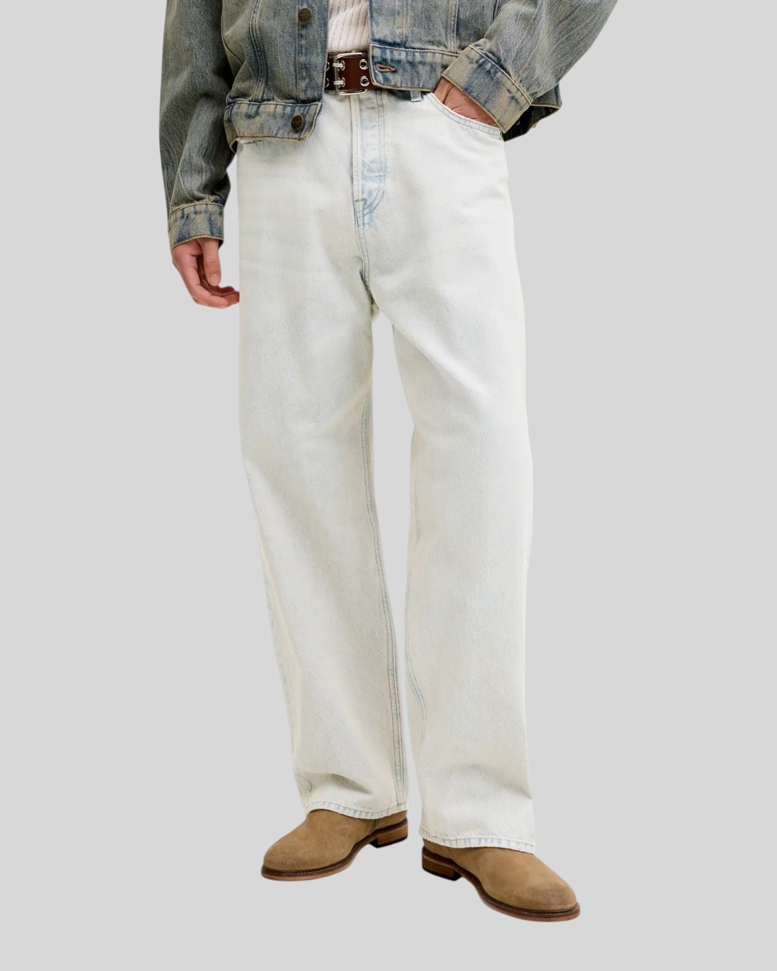 Jeans Baggy Jjalex unoriginal sq Hyper Blue 898 12291661 Jack & Jones