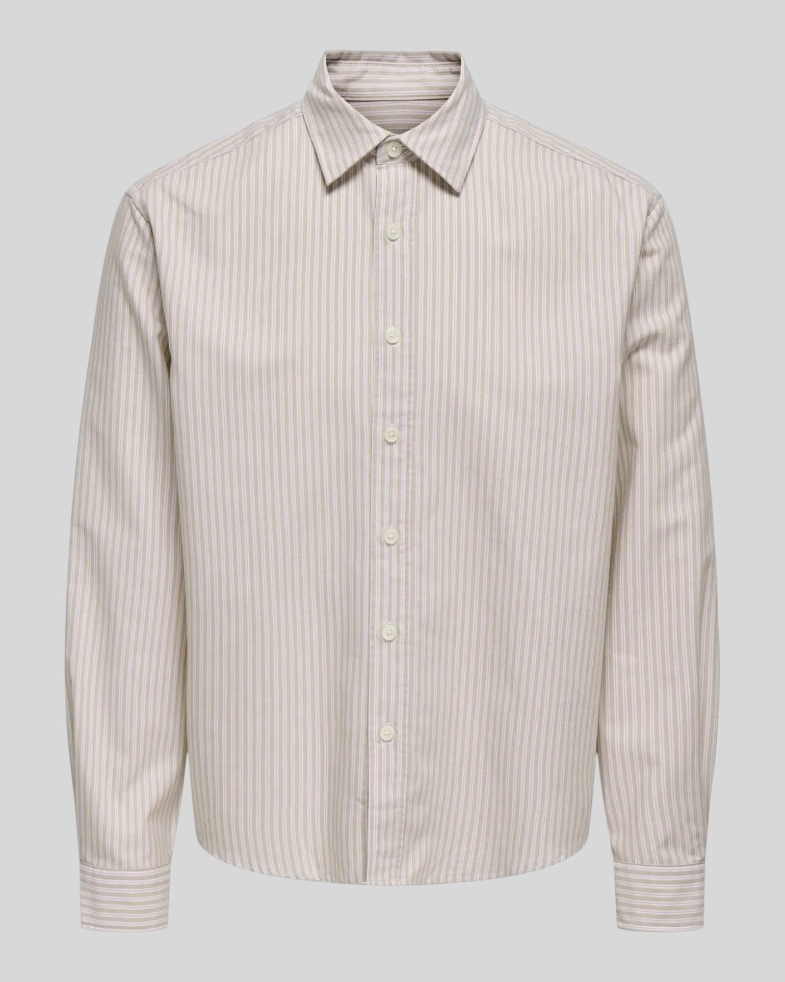 Camicia Maniche Lunghe Onsgiorgio Relaxed 005 Twill Bianco 22036696 Only & Sons