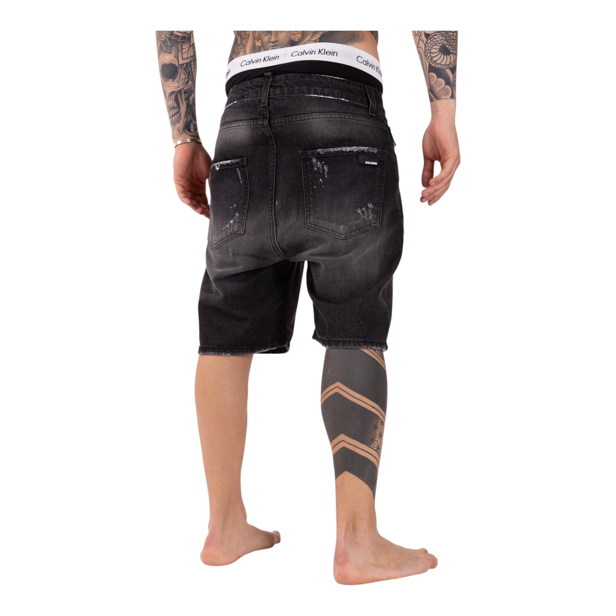 Short Denim Enzom 096N Blue Soldier