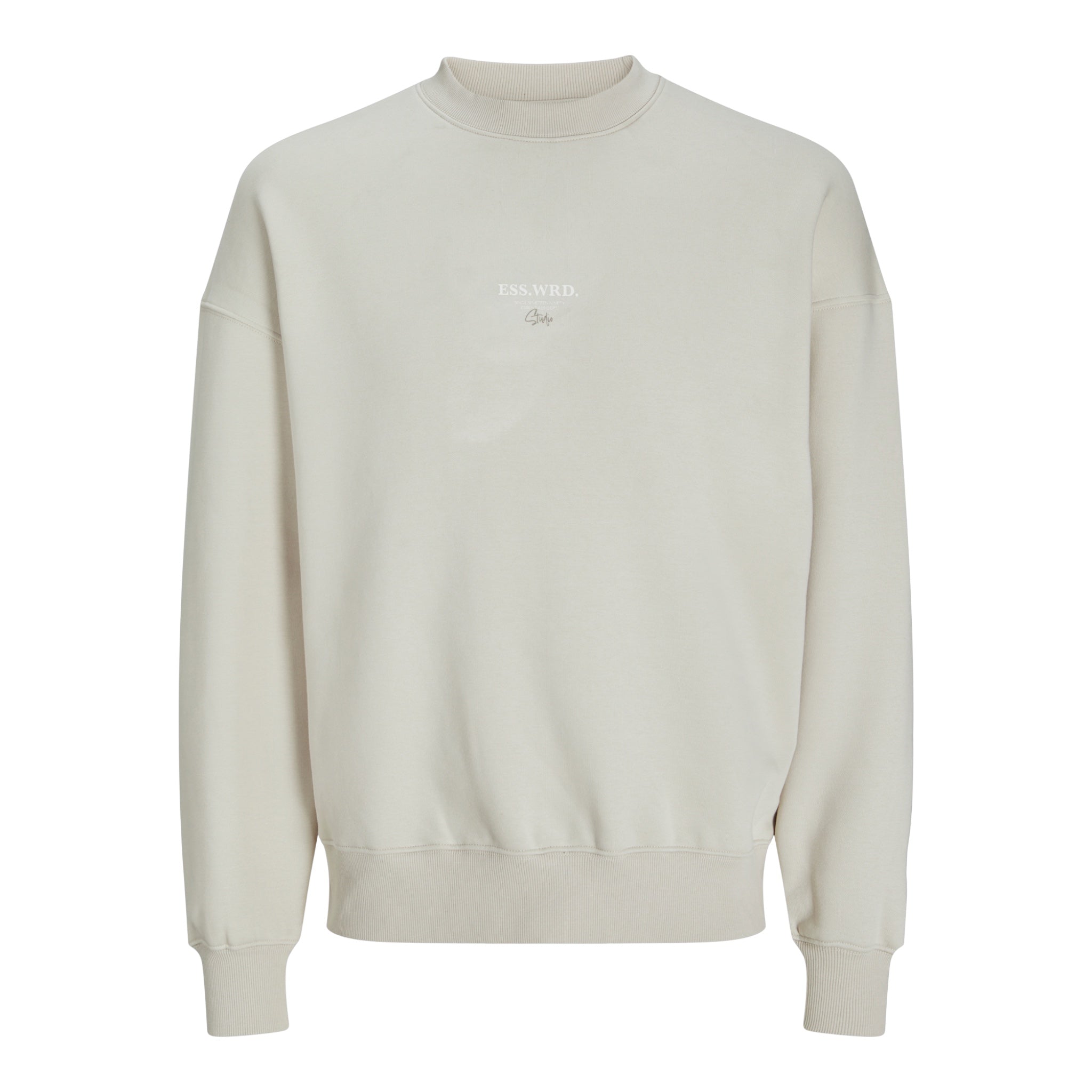 Felpa Girocollo Urban Edge Studio Sweat Crew Moonbeam 12270474 Jack & Jones