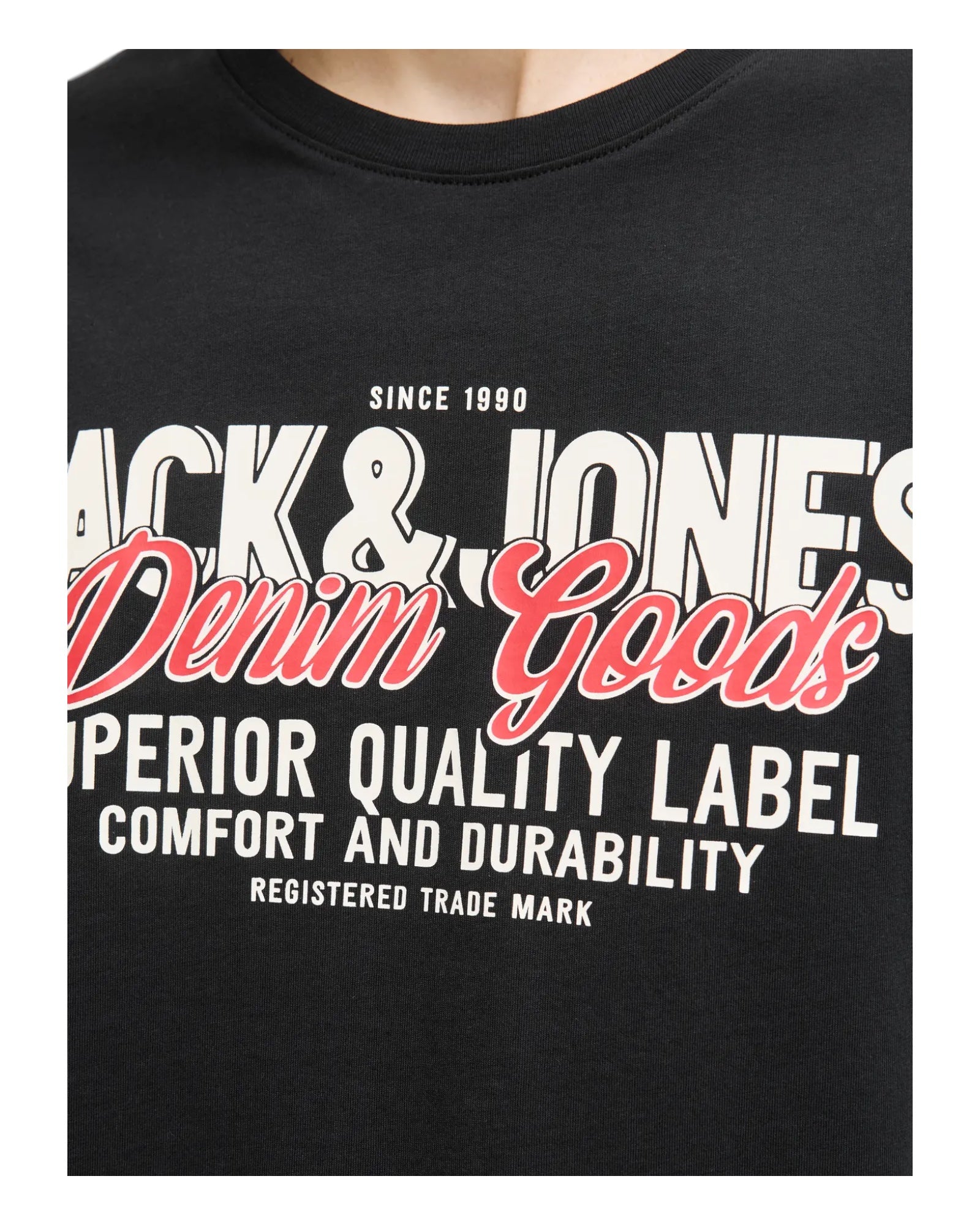 T-Shirt Jjelogo Tee Bianca 12279535 Jack & Jones