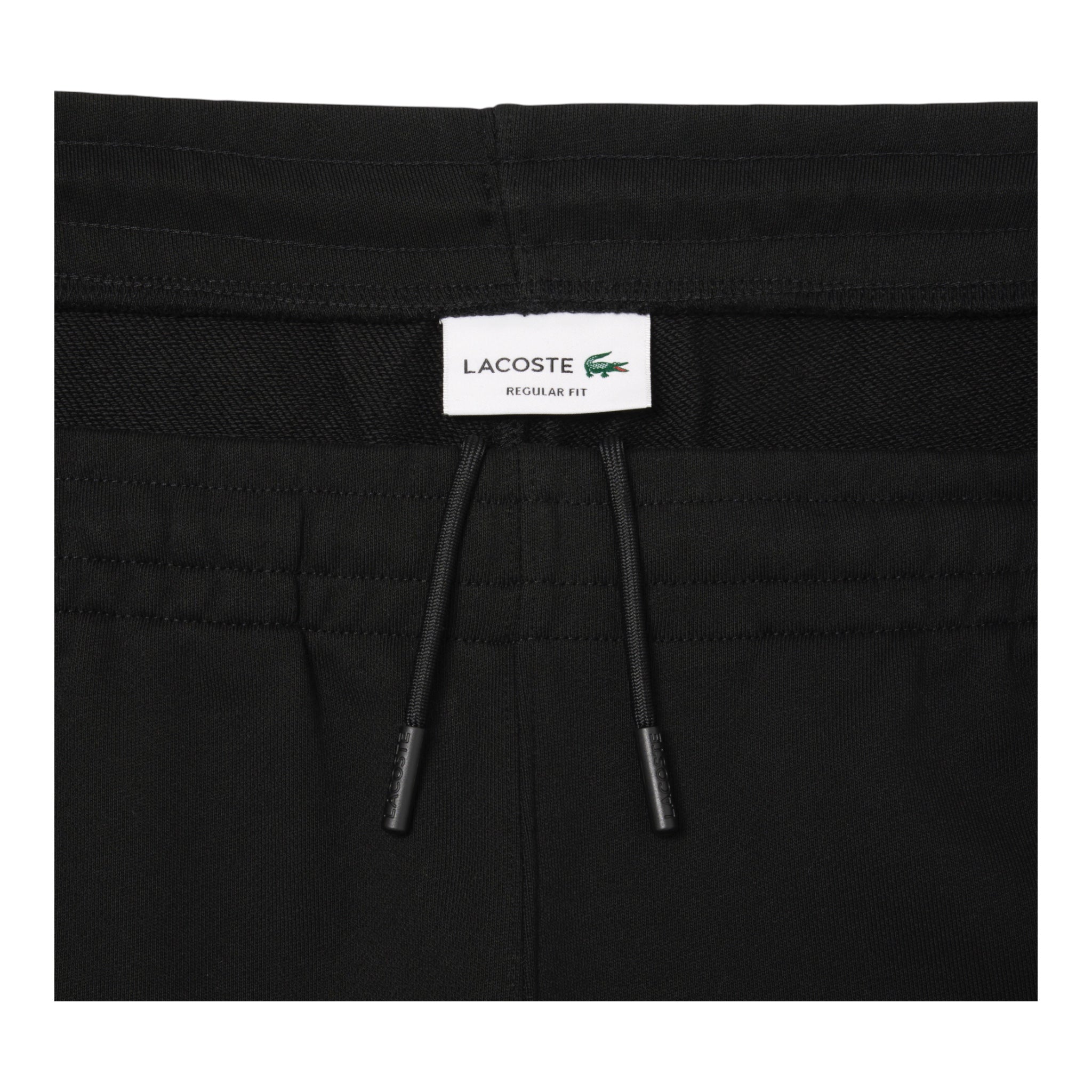 Black Cotton Cargo Shorts GH974300031 Lacoste