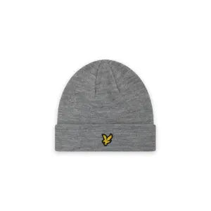Lyle & Scott Basic Beanie HE2530A-T28 Mid Grey Marl