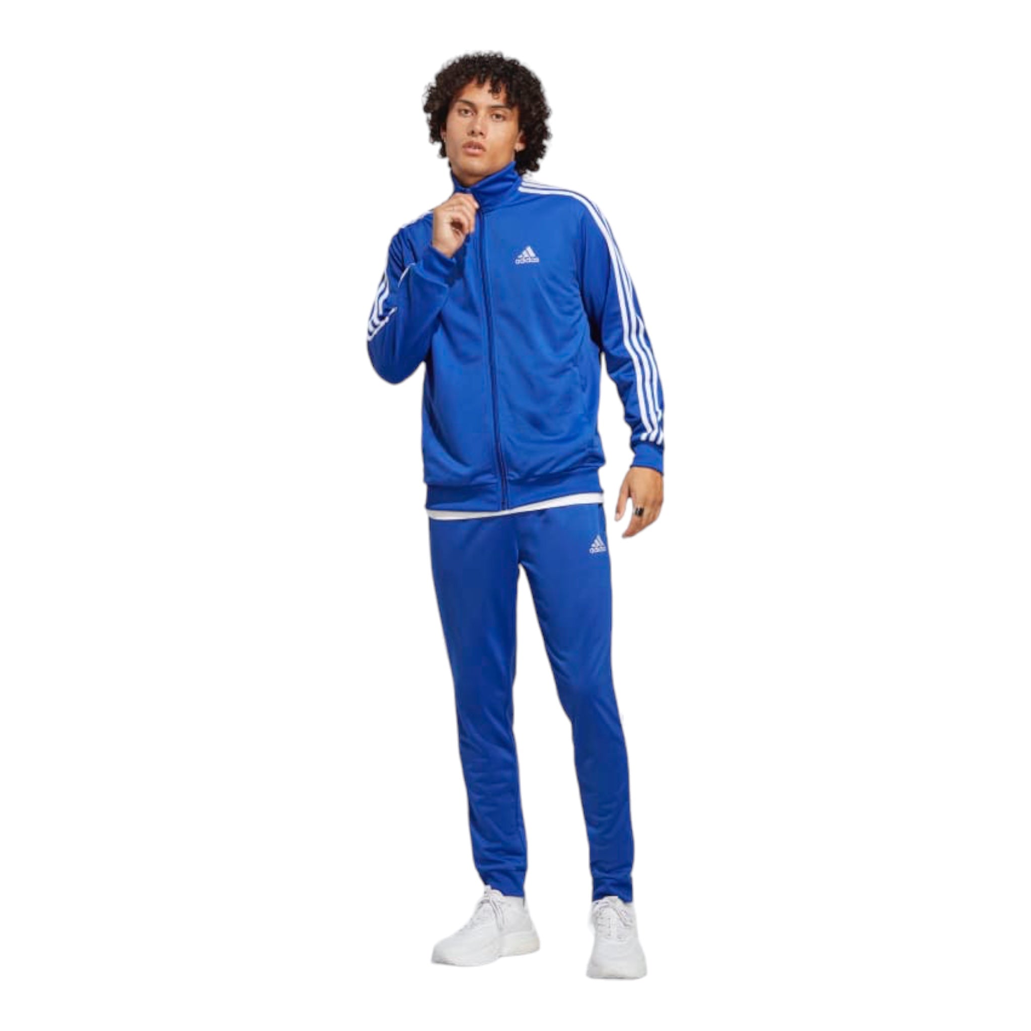 Complete Tracksuit M 3 Stripes Track Suit Blue IC6761 Adidas