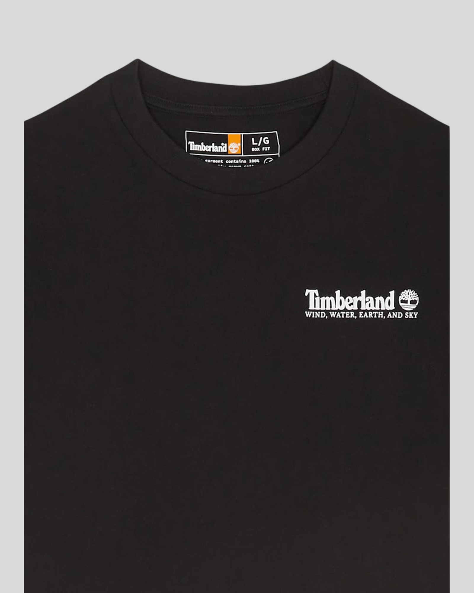 T-Shirt Outdoor Photo Back Tee Nero TB0A5MQR 001 Timberland