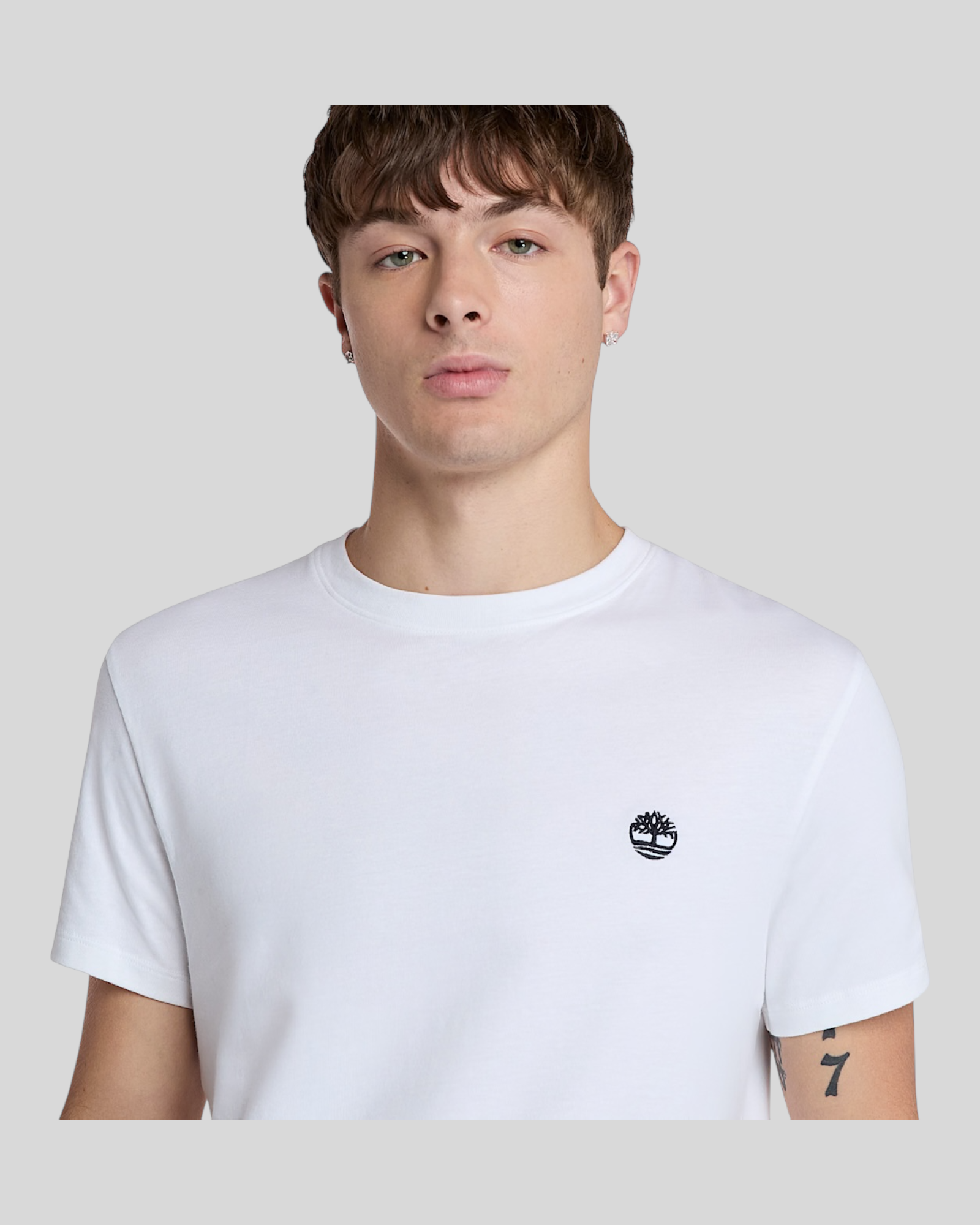 T-Shirt Dunstan River Slim Fit Bianca TB0A2BPR 100 Timberland