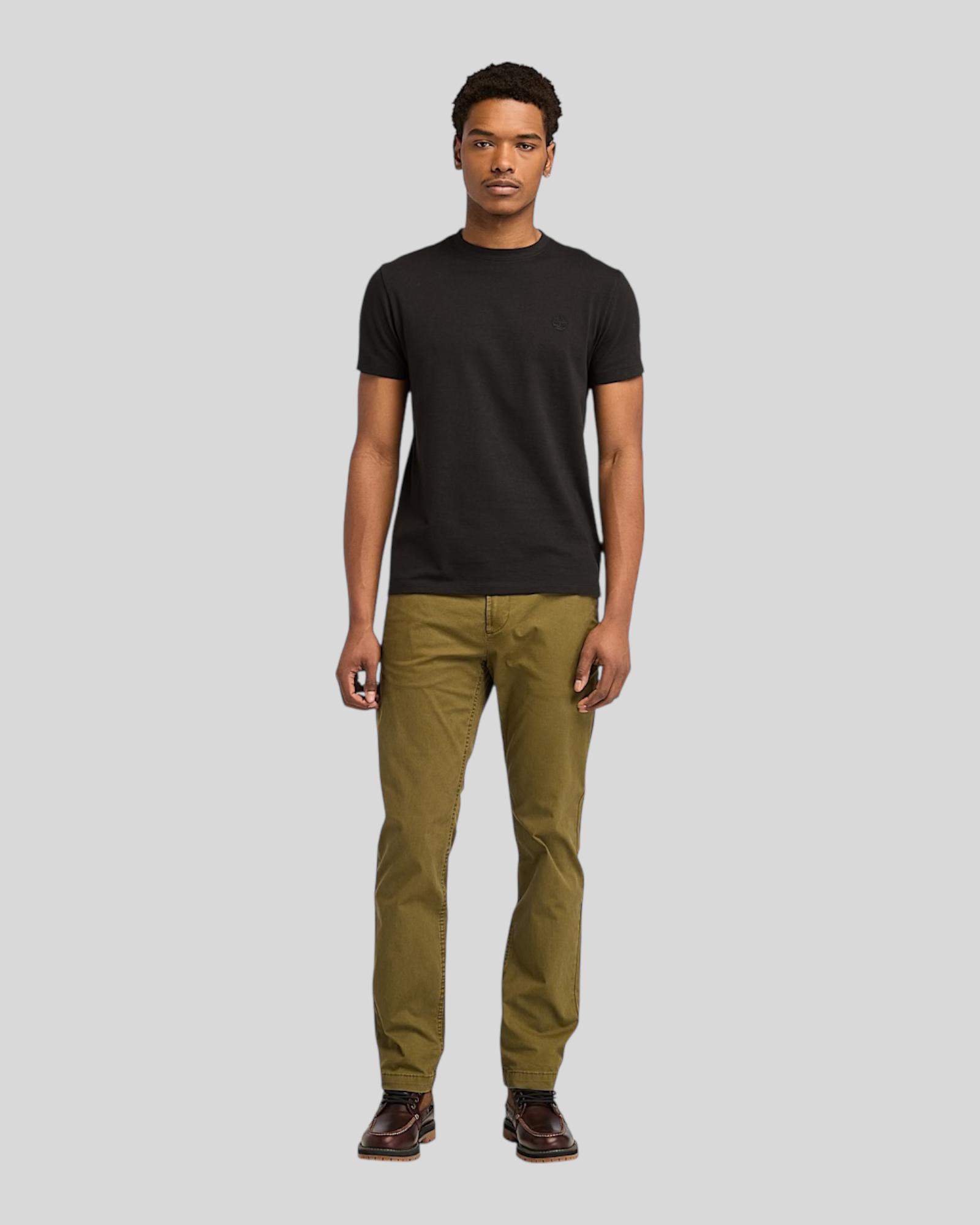 T-Shirt Dunstan River Slim Fit Nero TB0A2BPR X65 Timberland