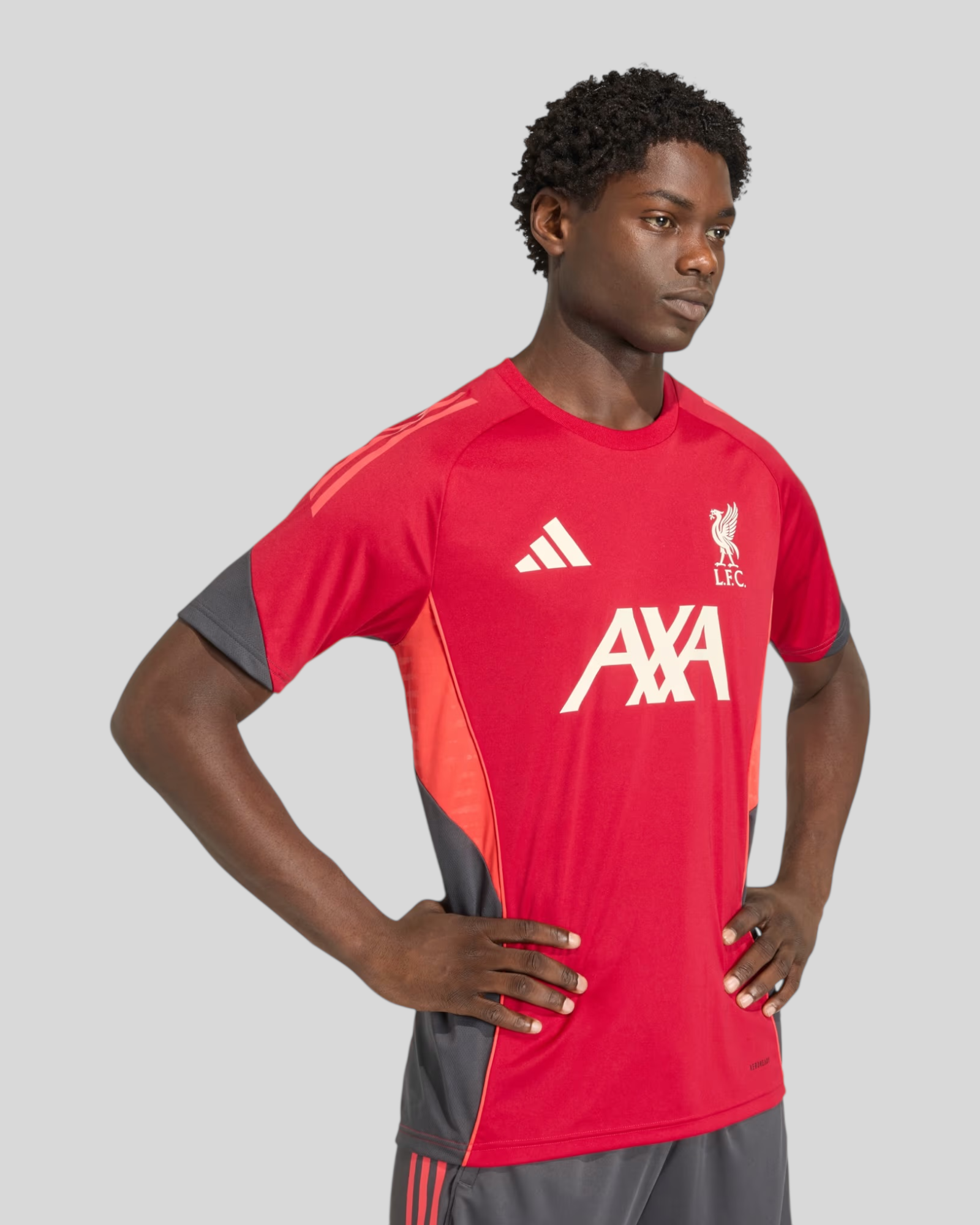 T-Shirt Da Allenamento Liverpool FC Tiro25 KB1466 Rossa Adidas
