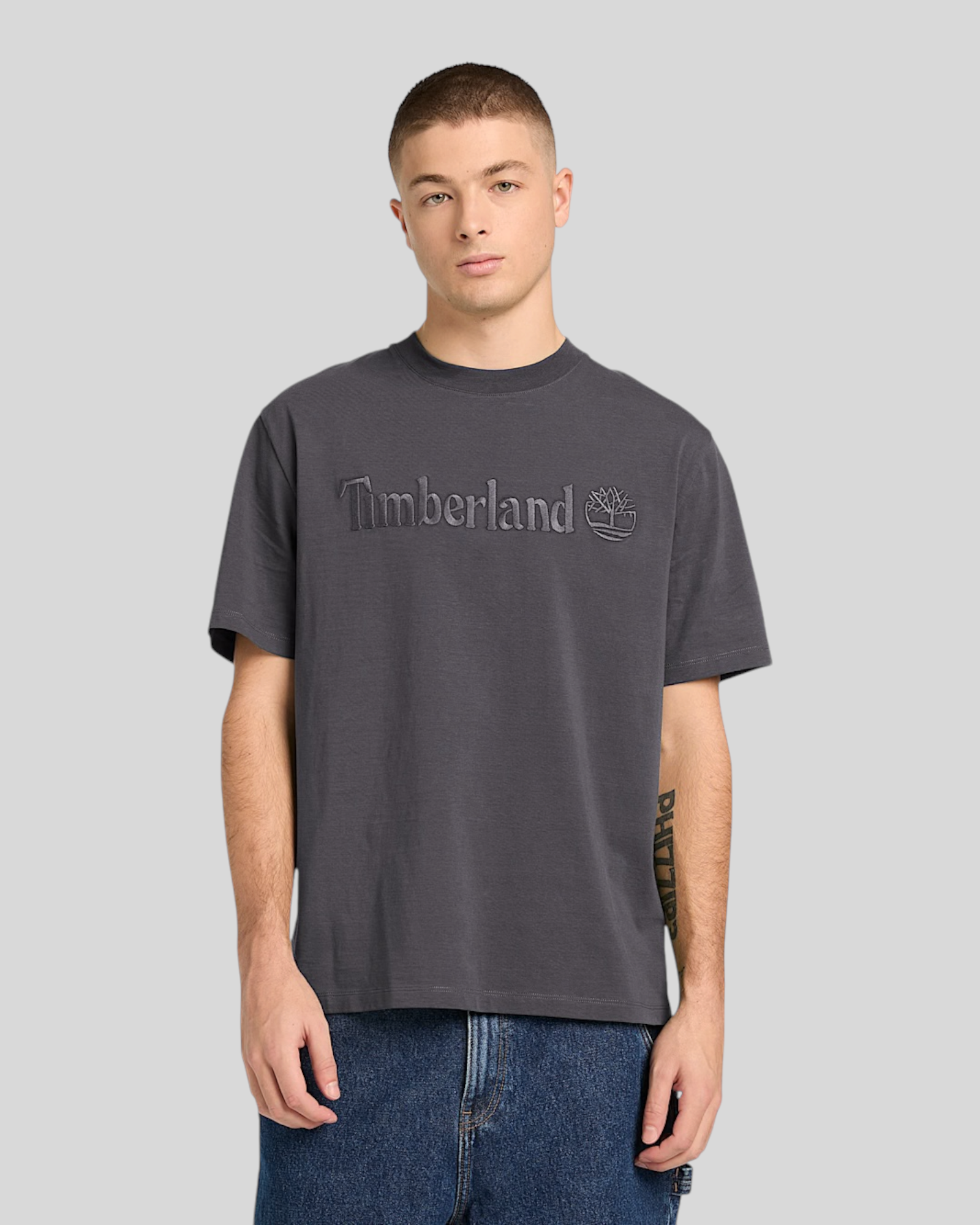 T-Shirt Hampton Tee Grigio TB0A6VPEW08 Timberland