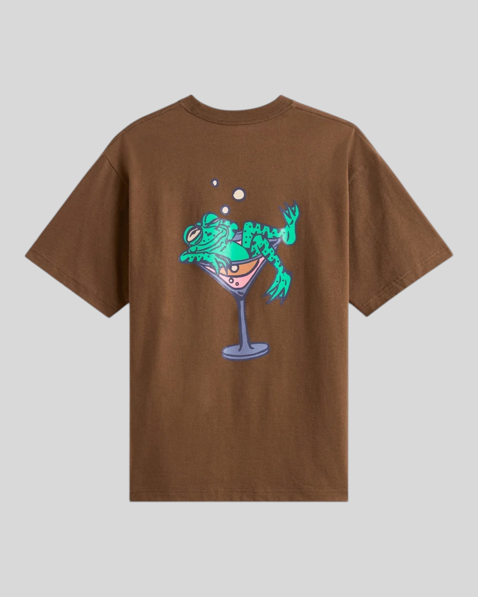T-Shirt Loose Fit Bar Hopper ss Tee Vintage Cocoa VN000TQPFST1 Vans