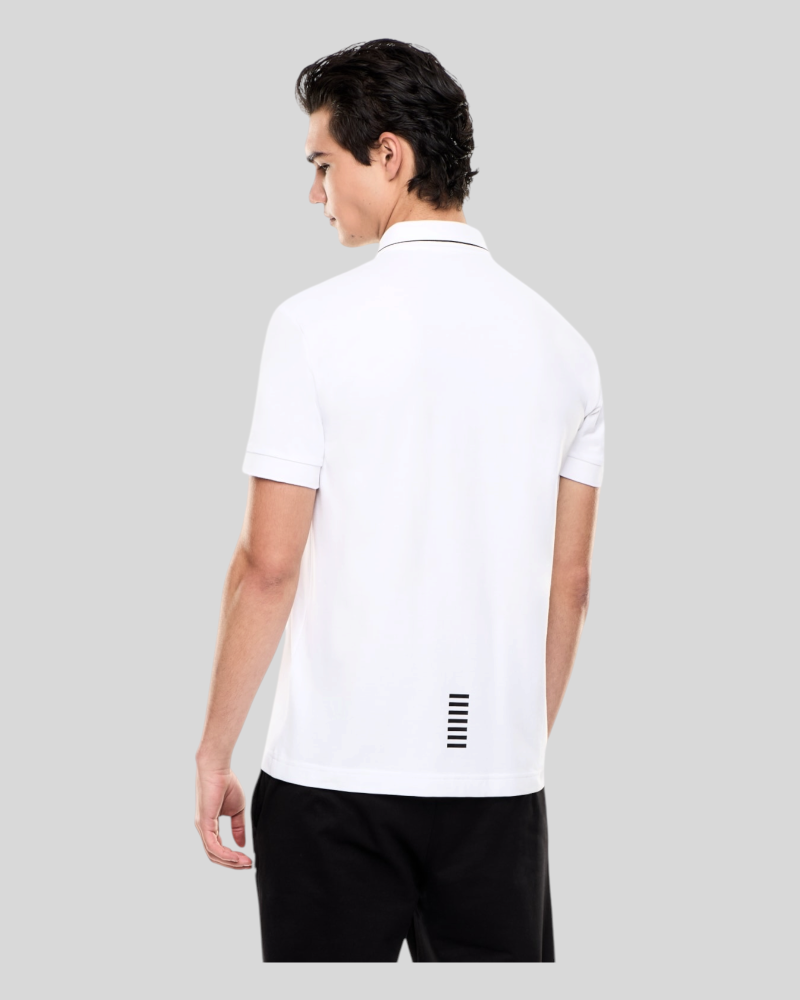 Polo Identity Core Stretch BIANCO 8NPF16PJVUZ1100 EA7 Emporio Armani