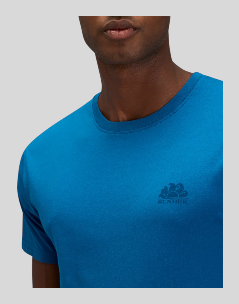 T-Shirt Con Logo Deep M129TEJ8OT A9700 Sundek