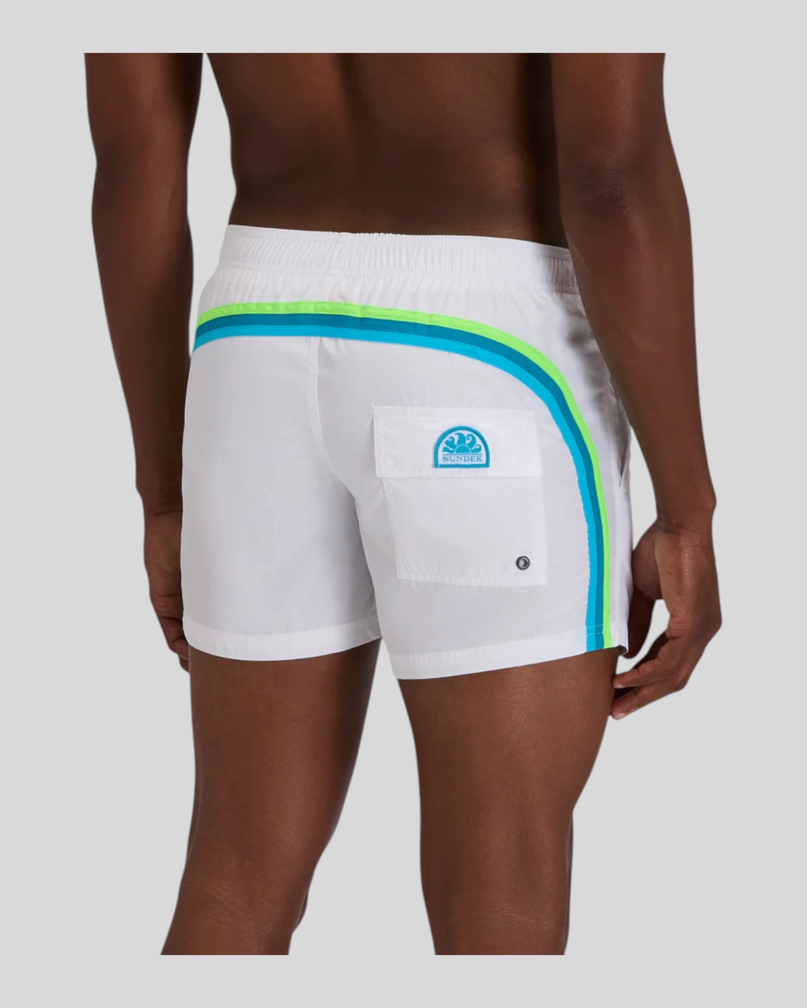 Costume Pantaloncino Boardshort Bianco M504BDP0300 00630 Sundek