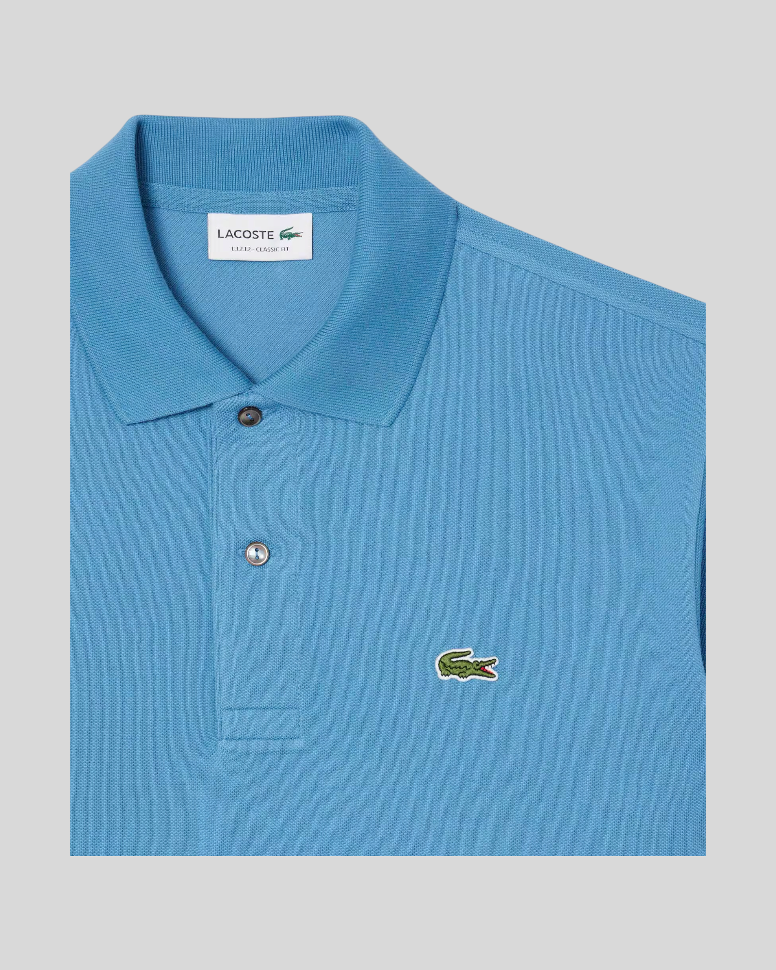 Polo Classic Fit In Piquet Bleu L1212-00-JBK Lacoste